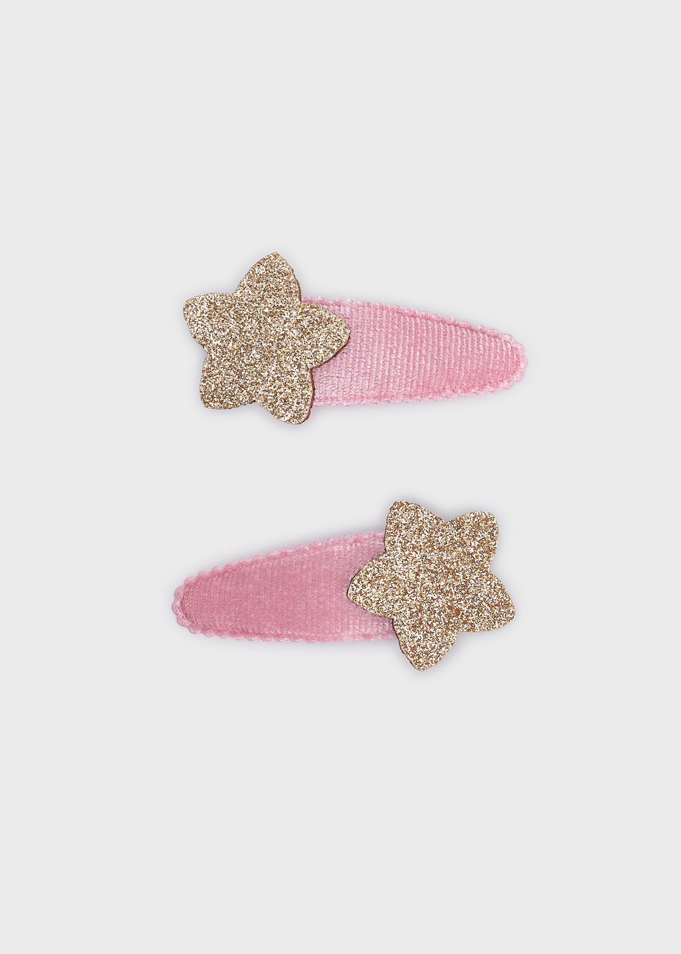 Set 2 fermagli stelle bambina