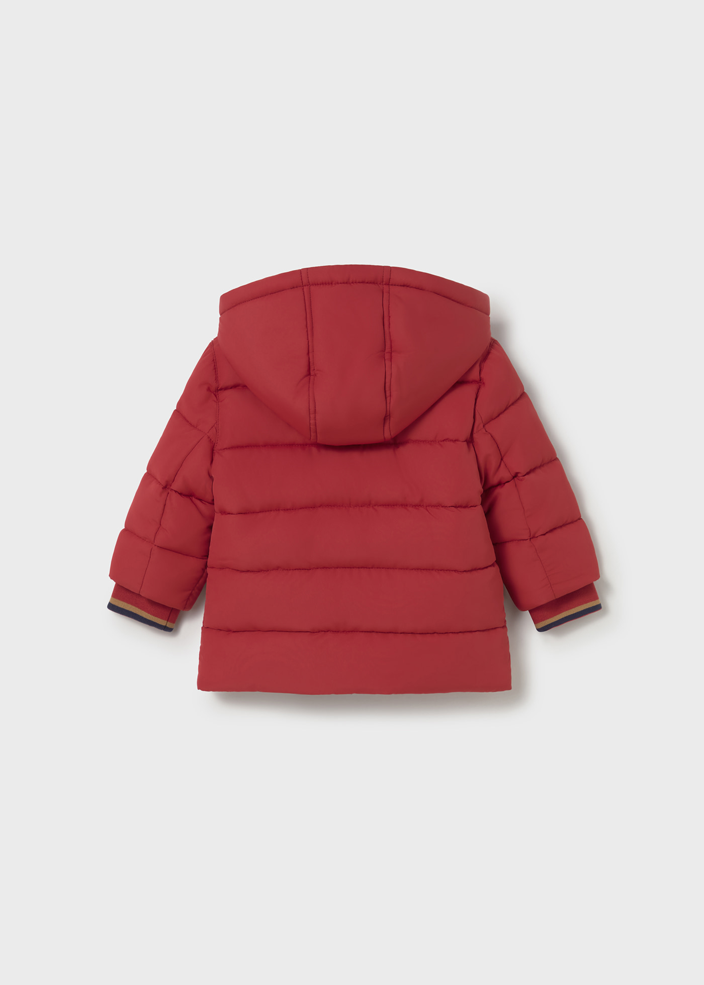Baby hooded quilted coat