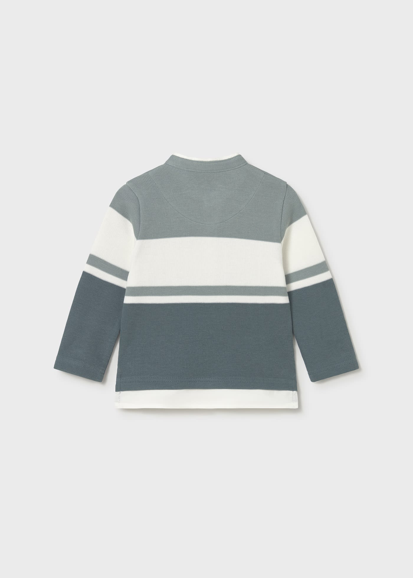 Poloshirt Mao color block Baby