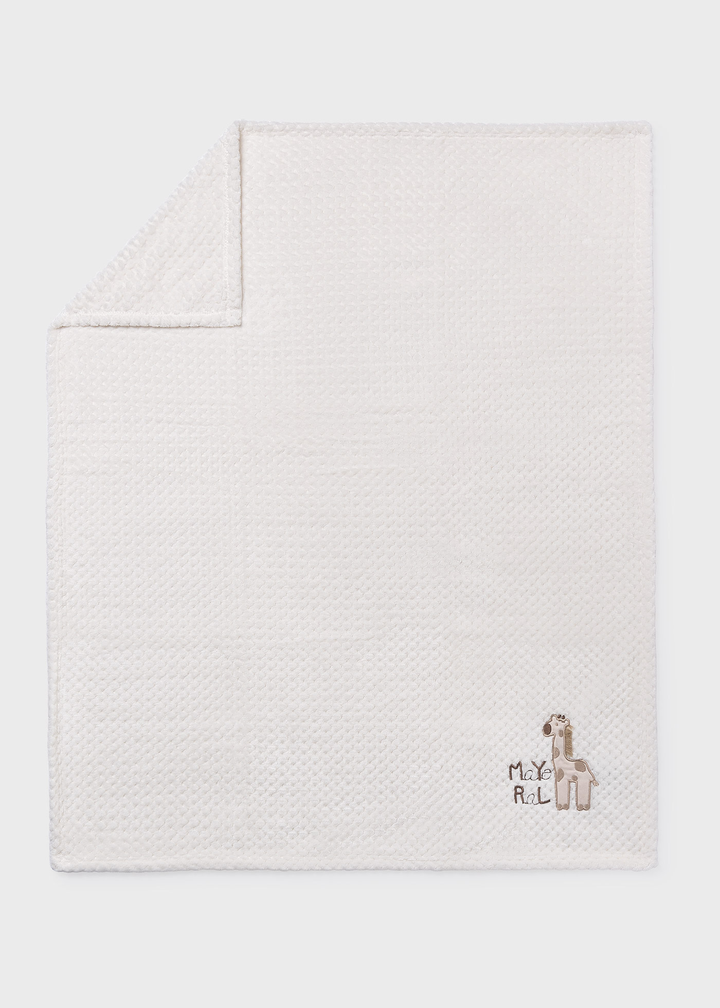 Couverture en fausse fourrure bébé