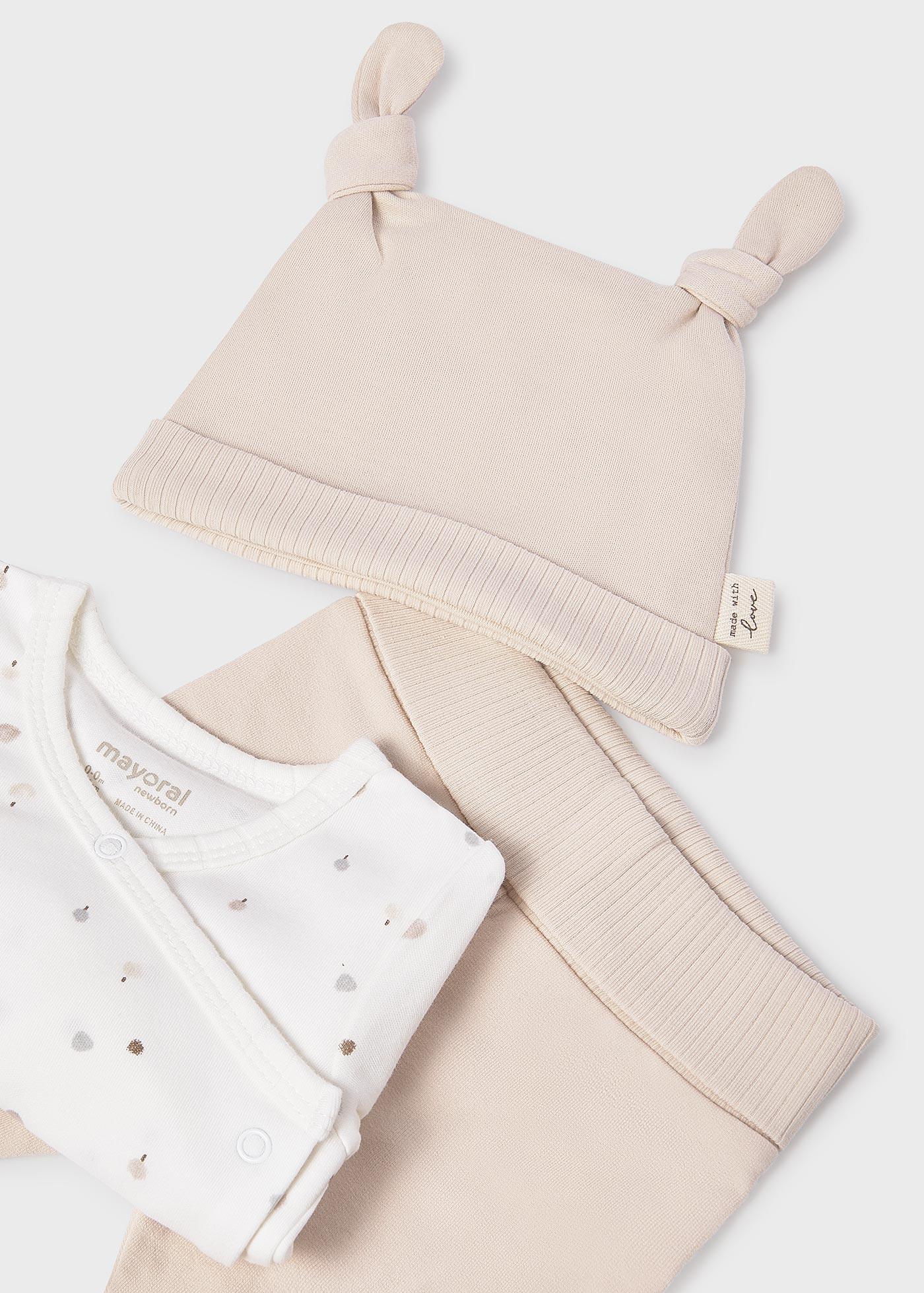Coffret cadeau 3 pièces unisexe bébé