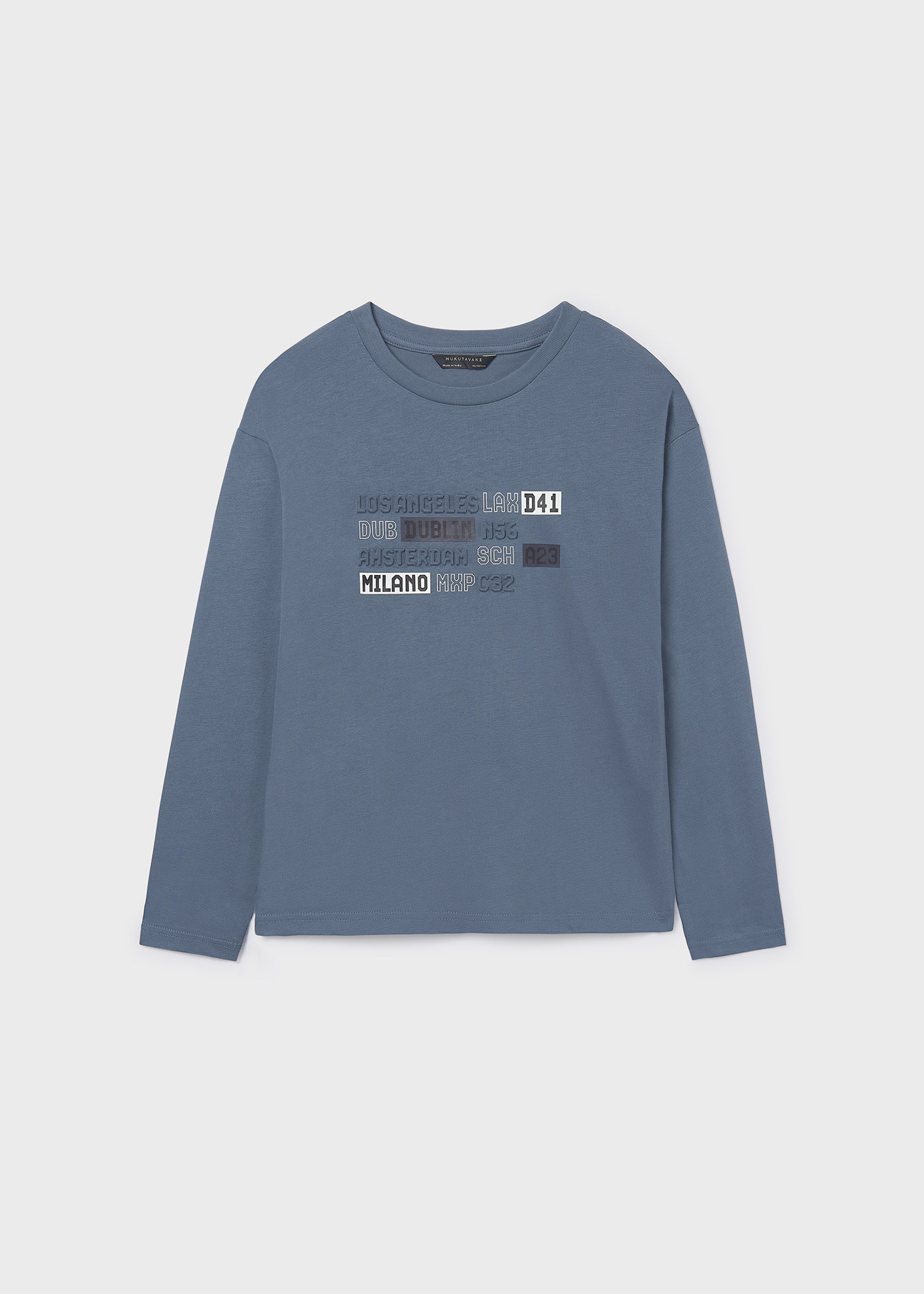 Boy Embossed T-Shirt