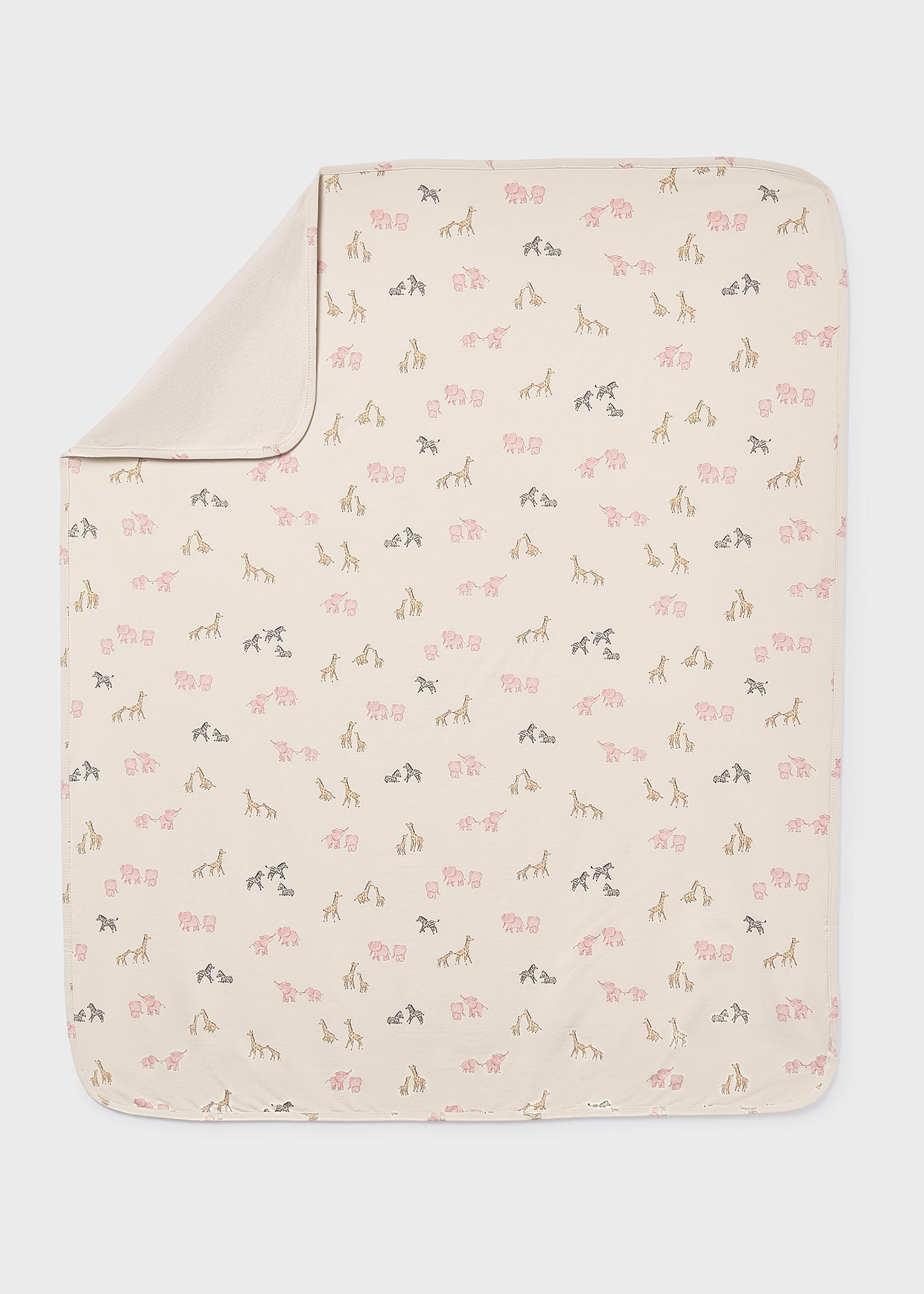 Baby print blanket
