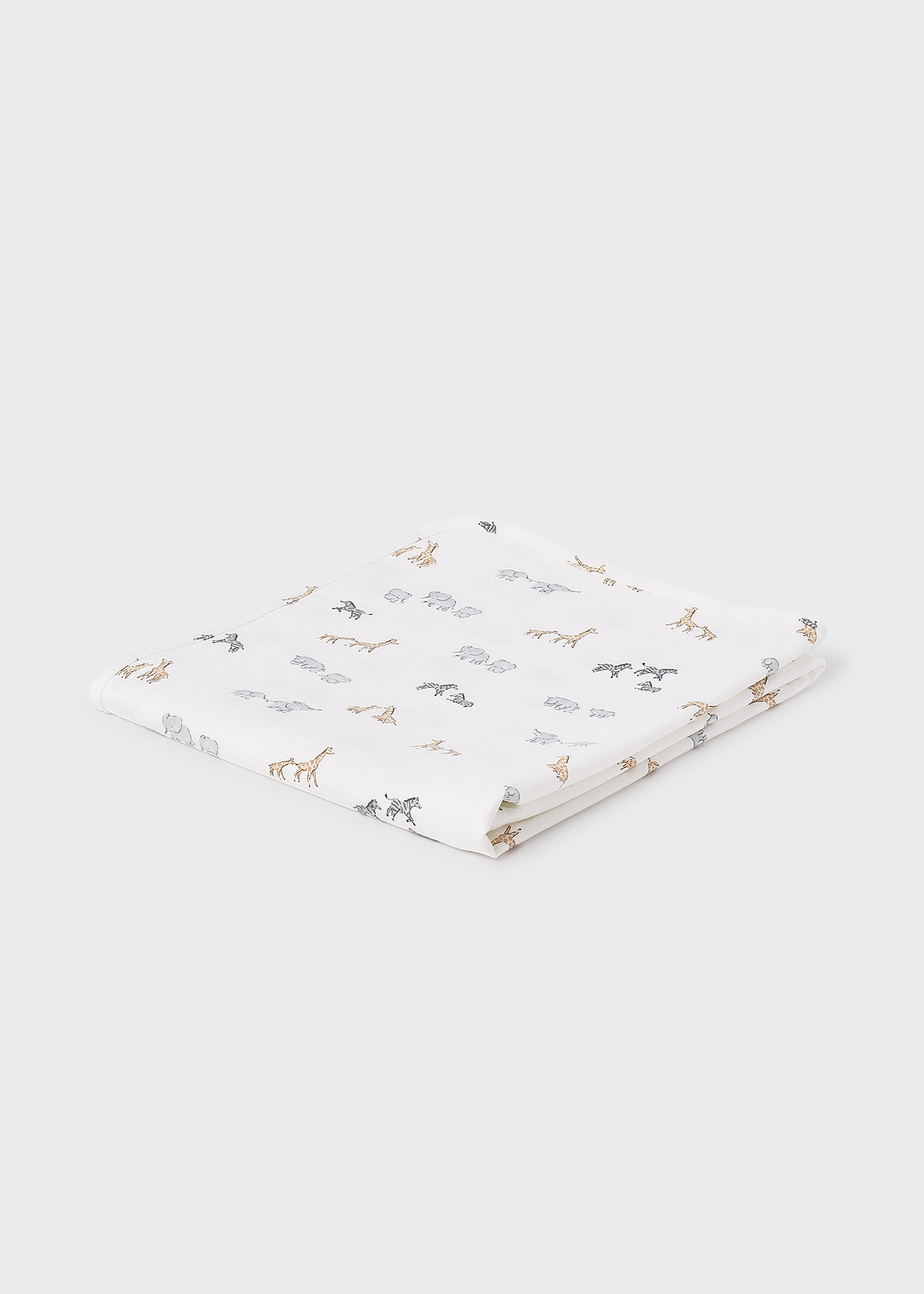 Baby print blanket