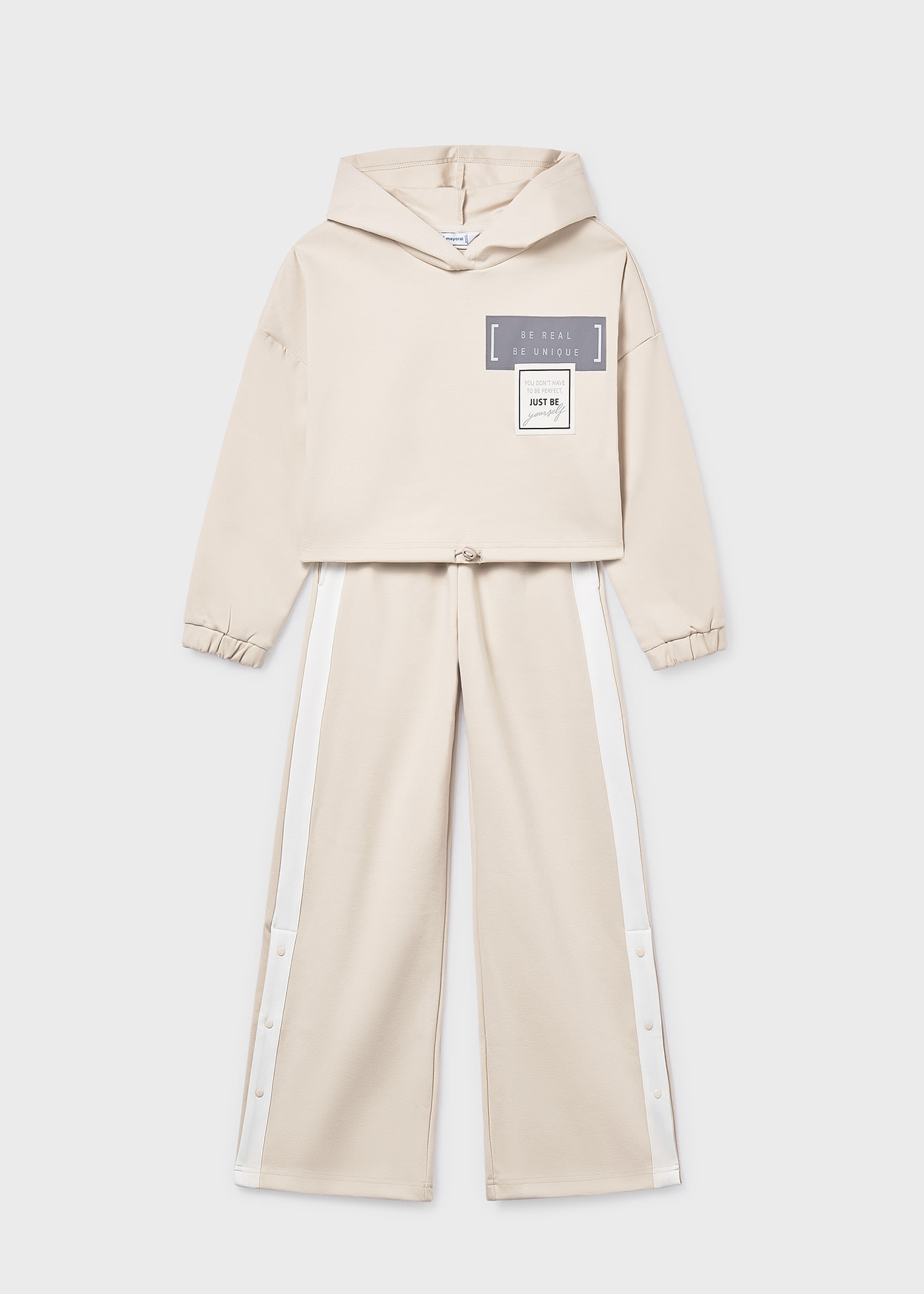 Girls banded tracksuit