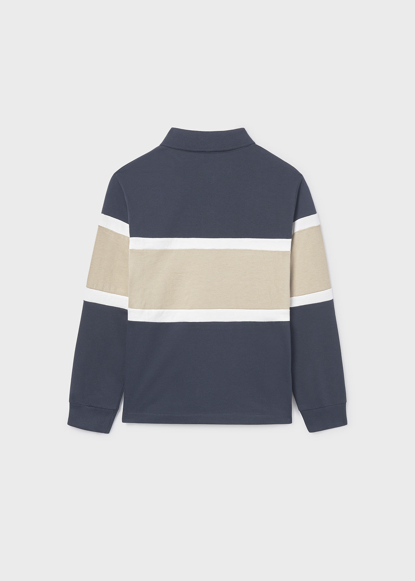 Boy Color Block Polo Shirt