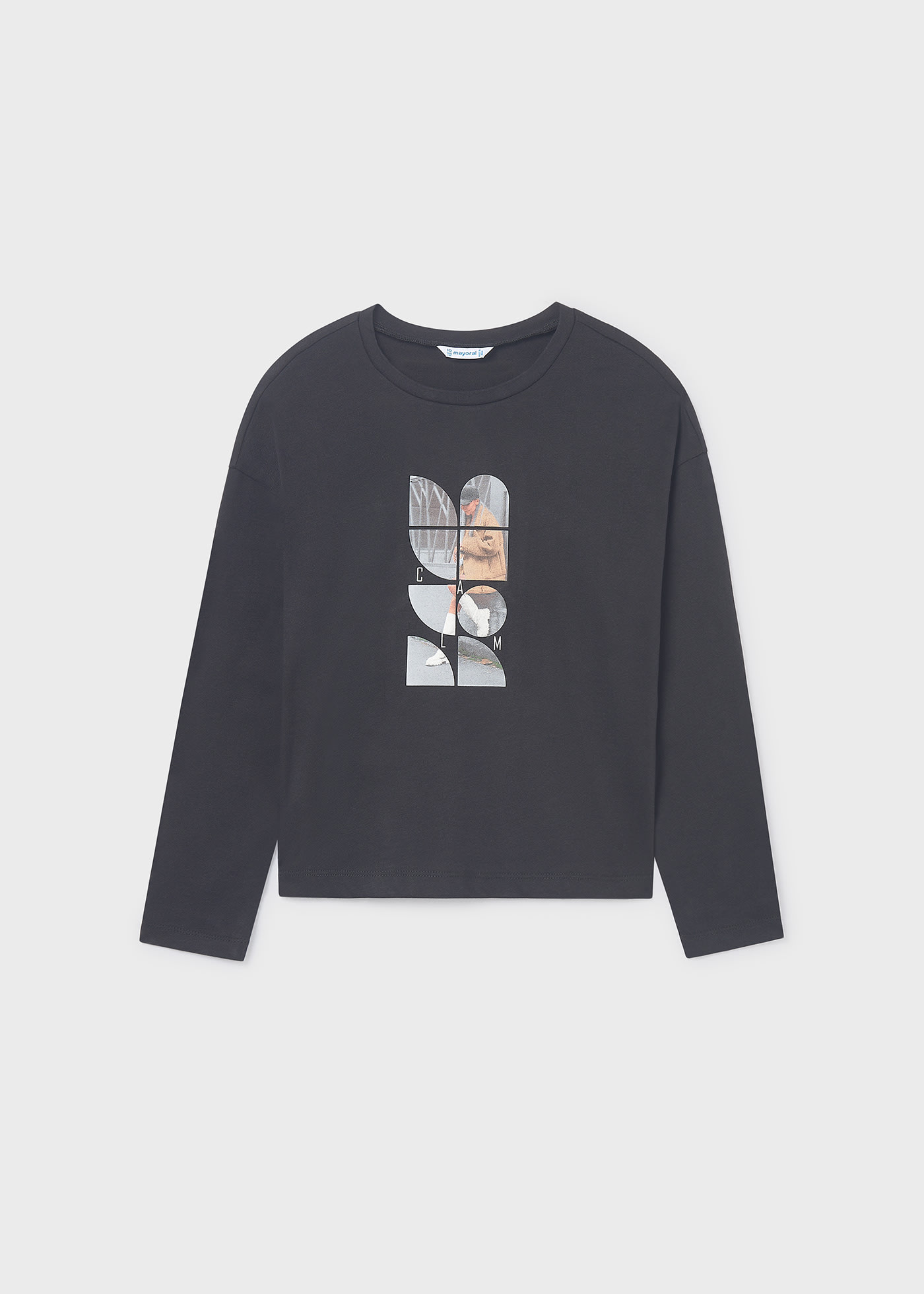 Playera gráfica chica