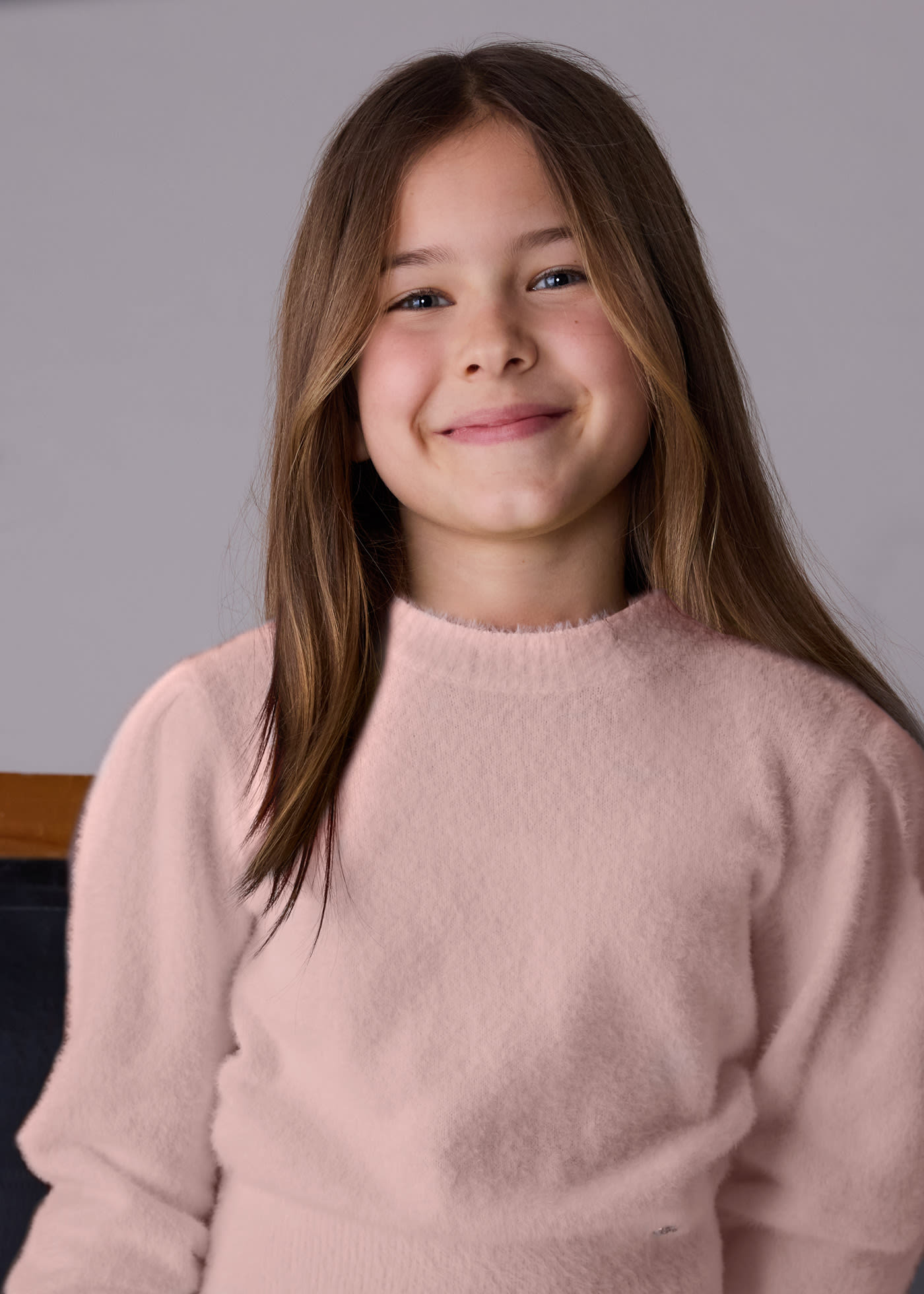 Plüsch-Pullover Teenager Mädchen