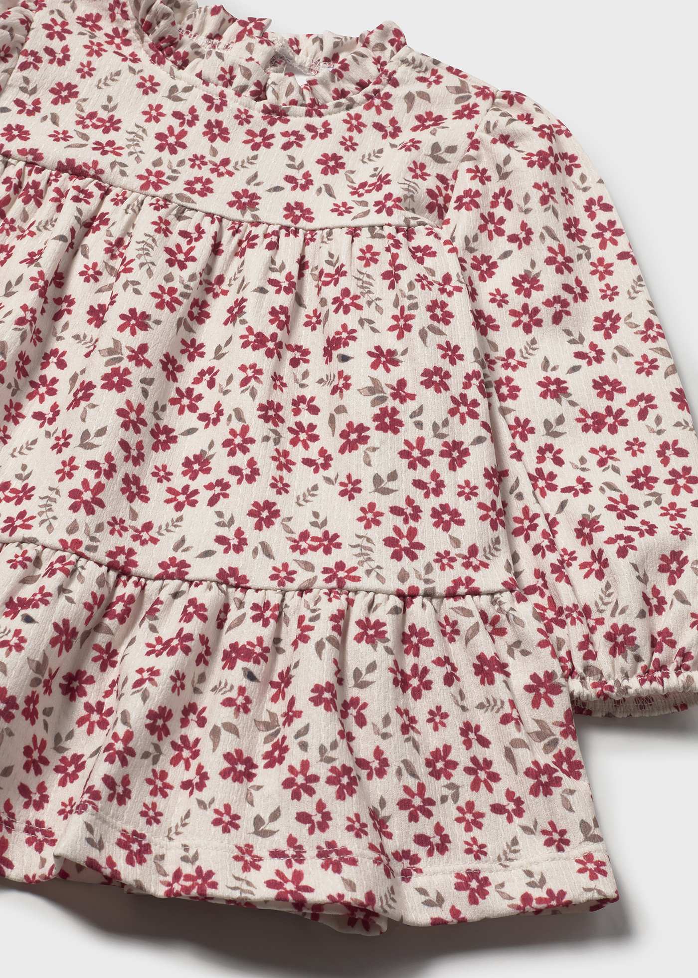 Vestido estampado flores bebé