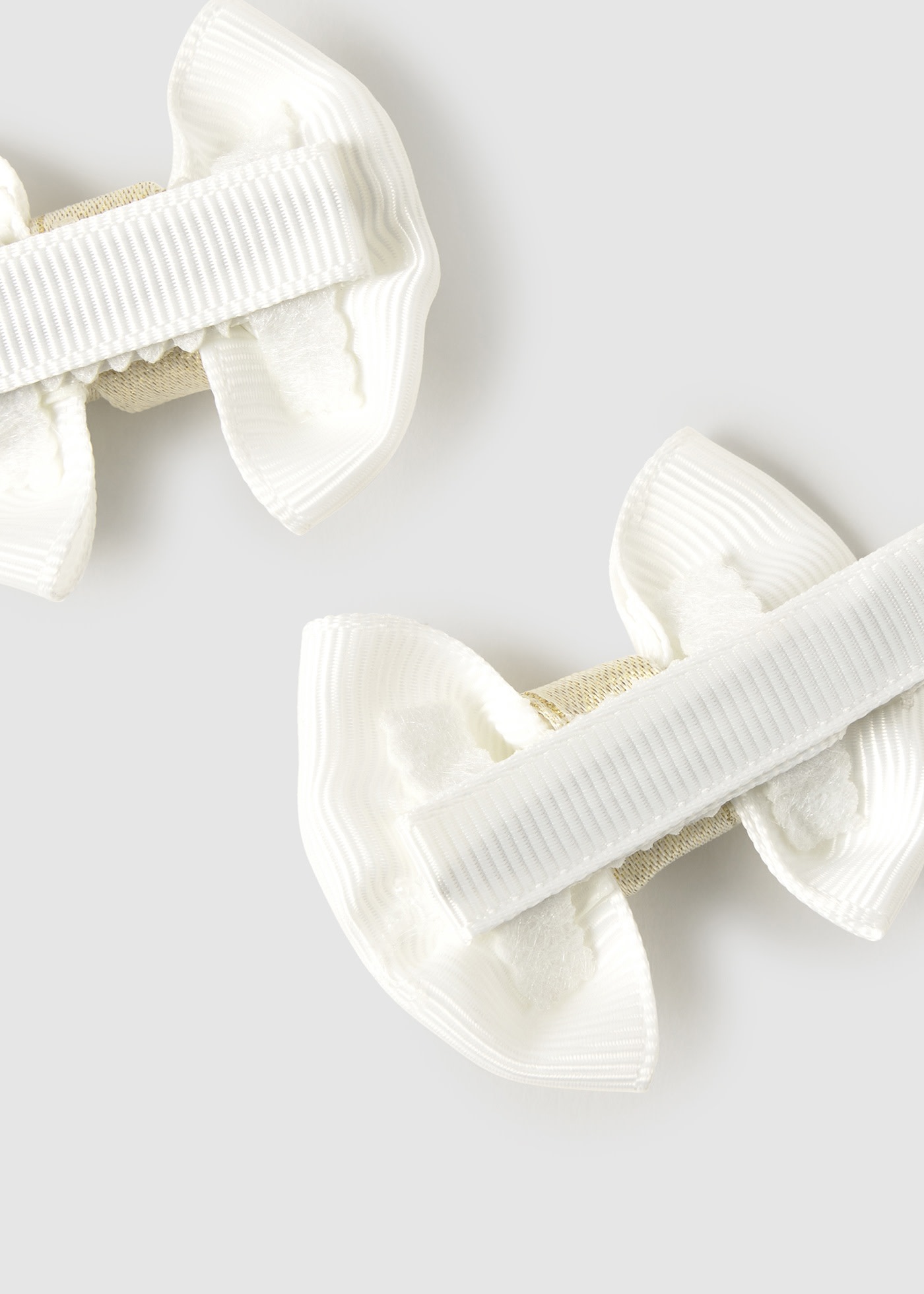 Pack 2 pinzas moñito bebé