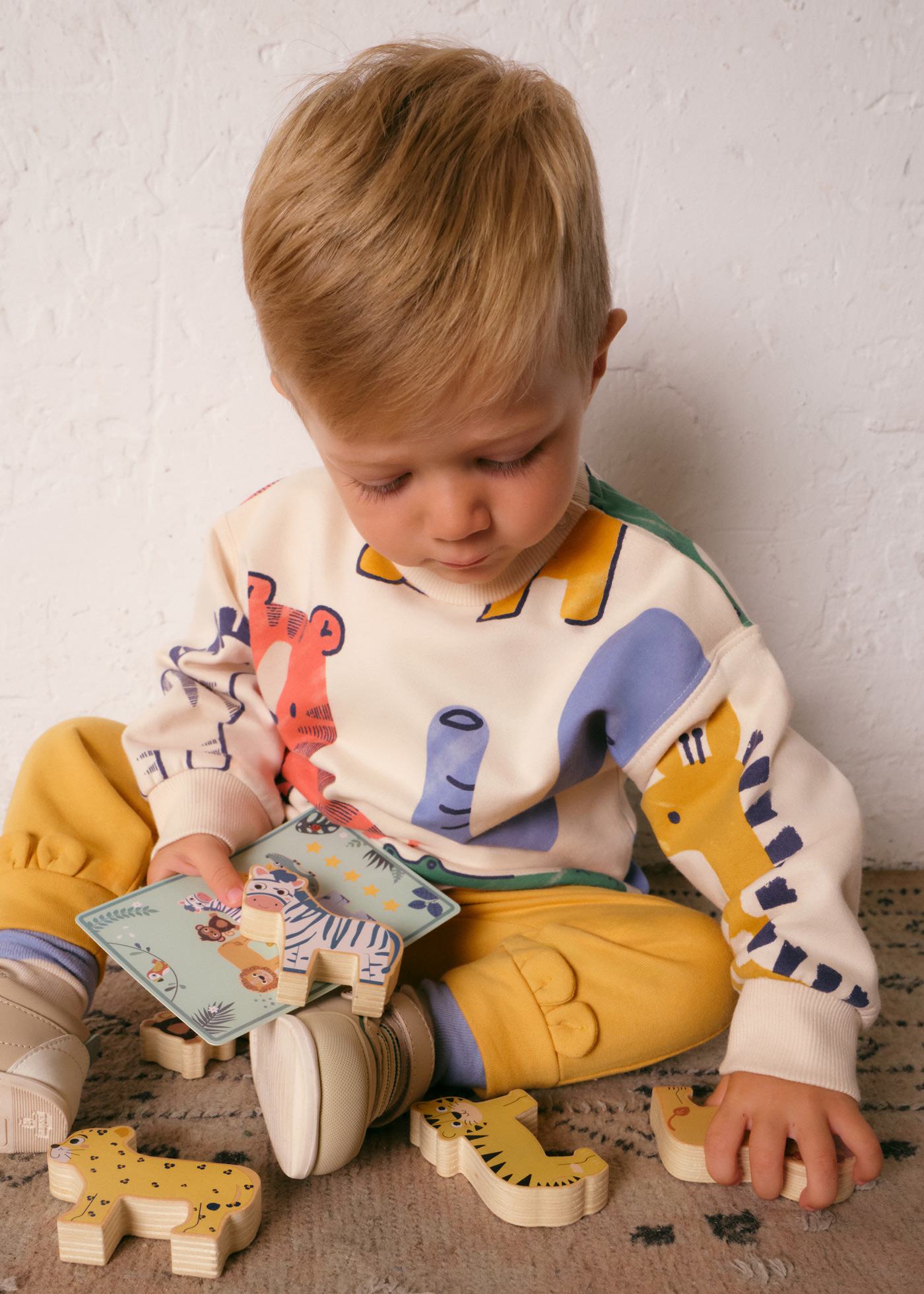 Sweatshirt Tiere Baby