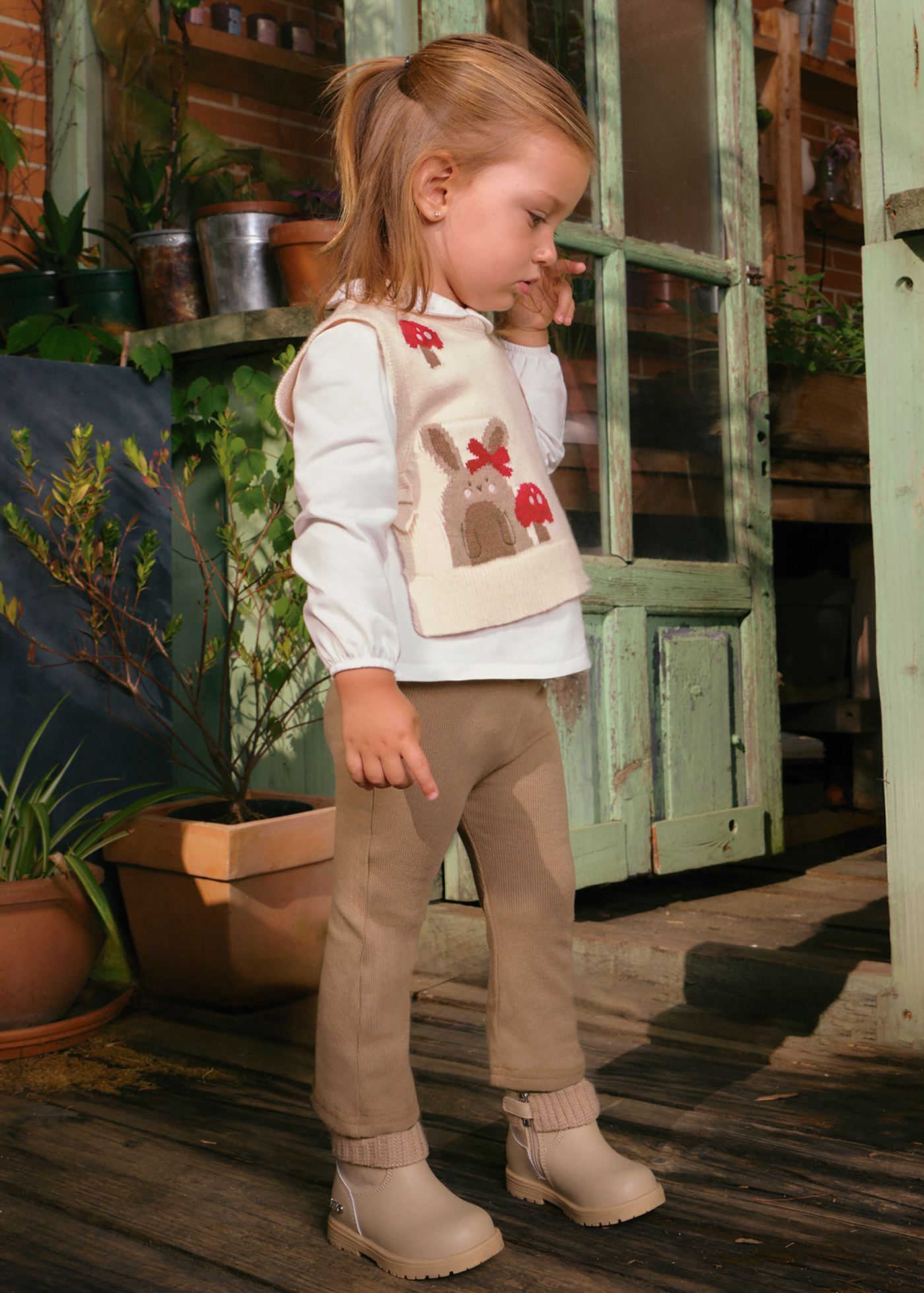 Baby waistcoat and trousers set