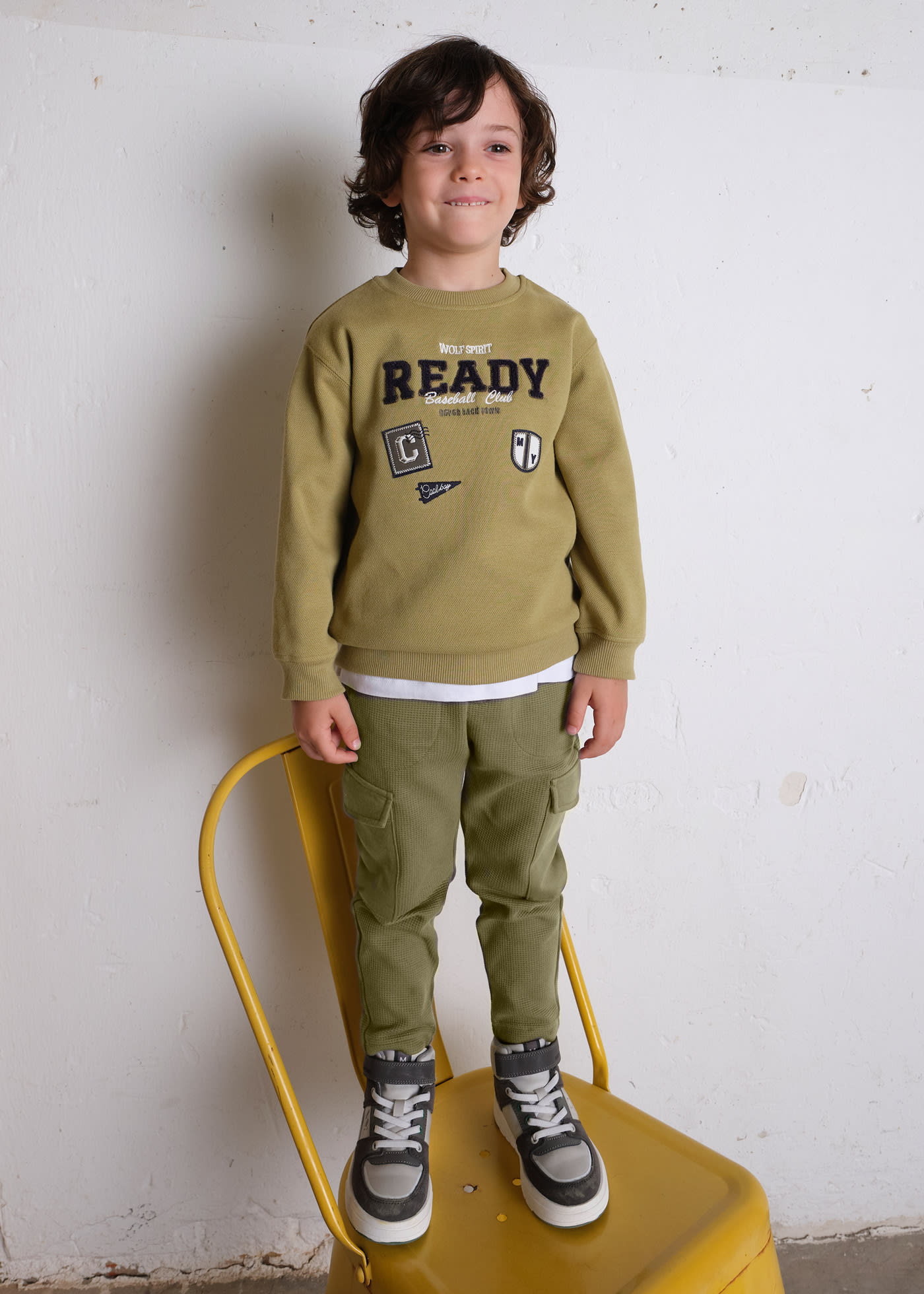 Boy cargo pants