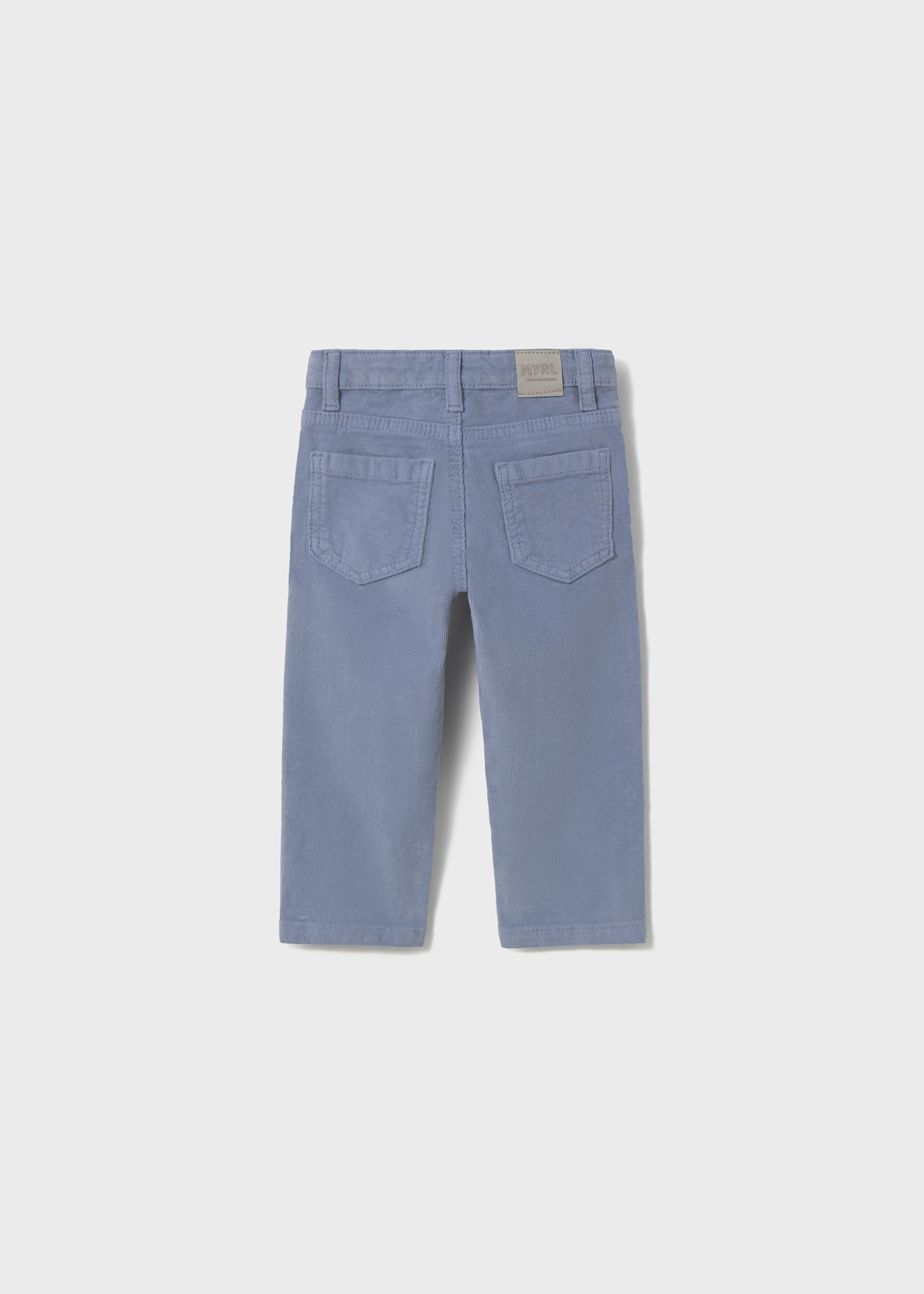 Babys basic straight-leg corduroy trousers