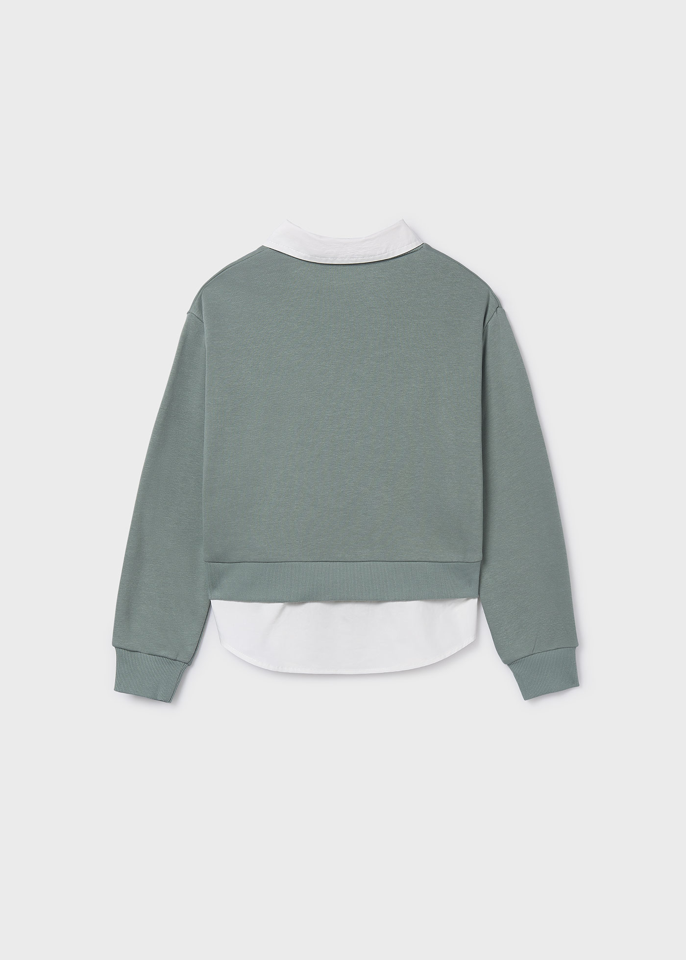 Girls jumper with shirt
