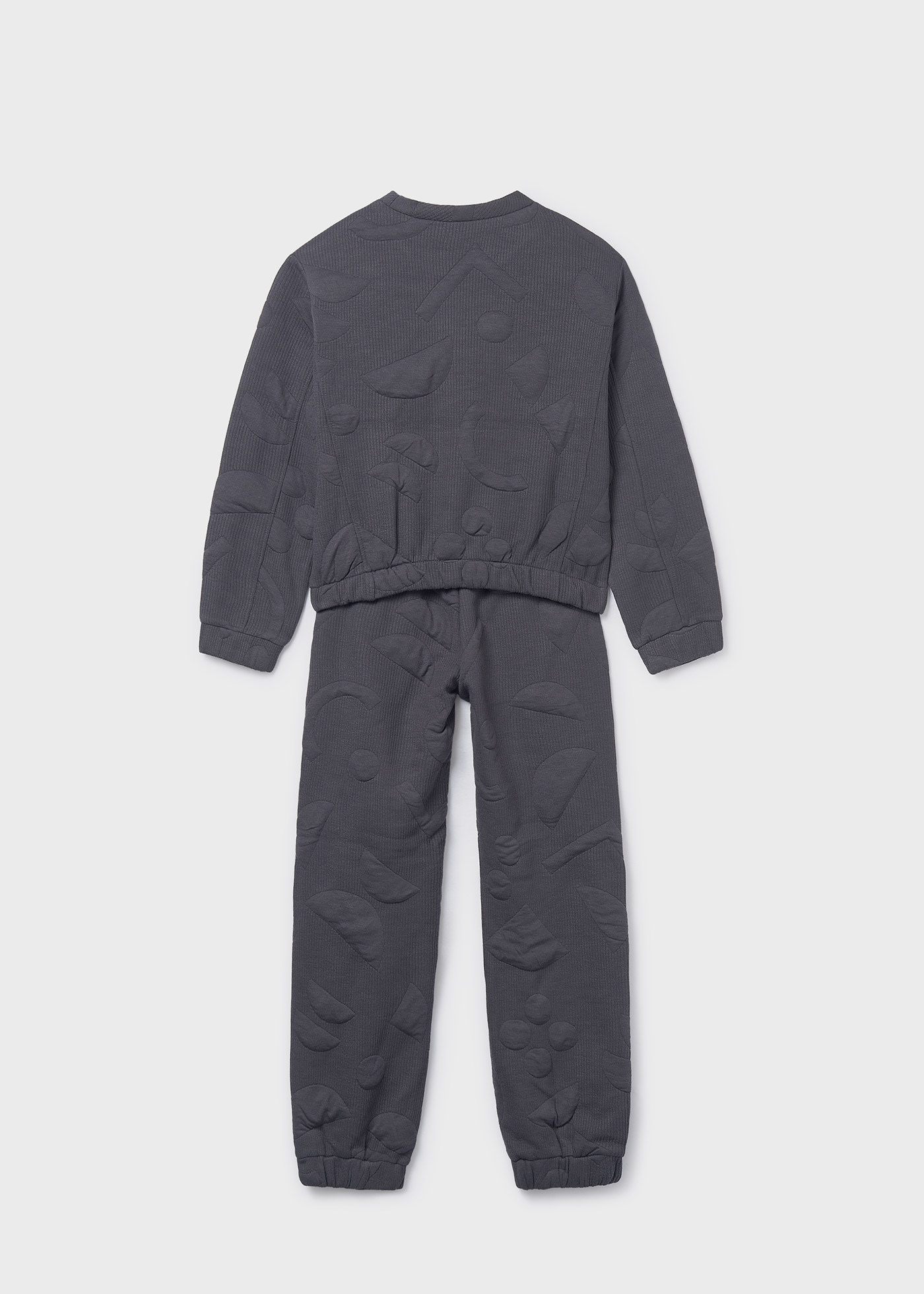 Girls quilted tracksuit