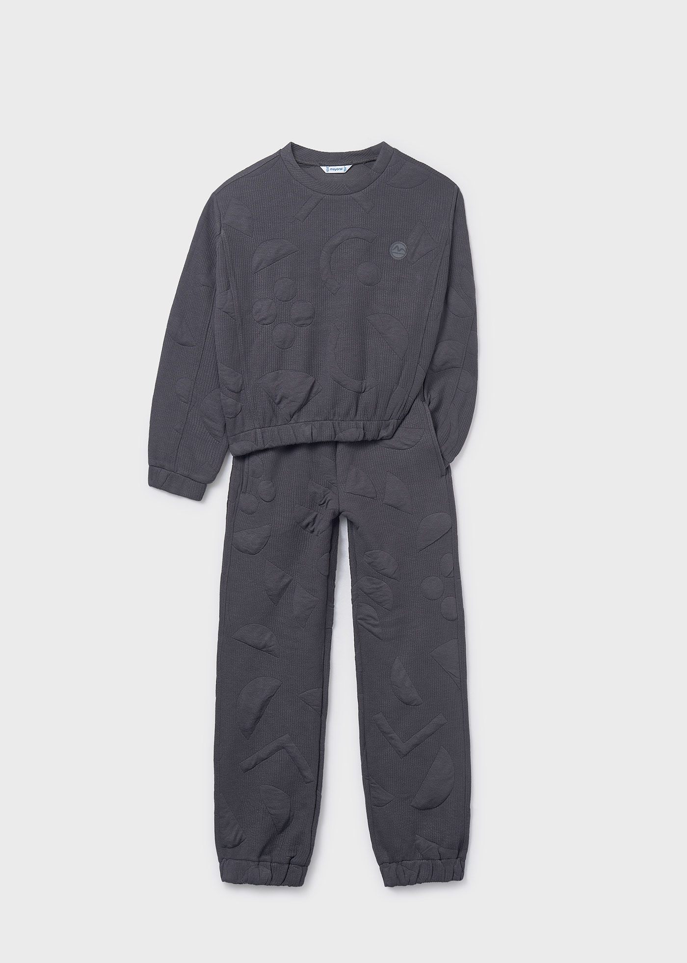 Girls quilted tracksuit
