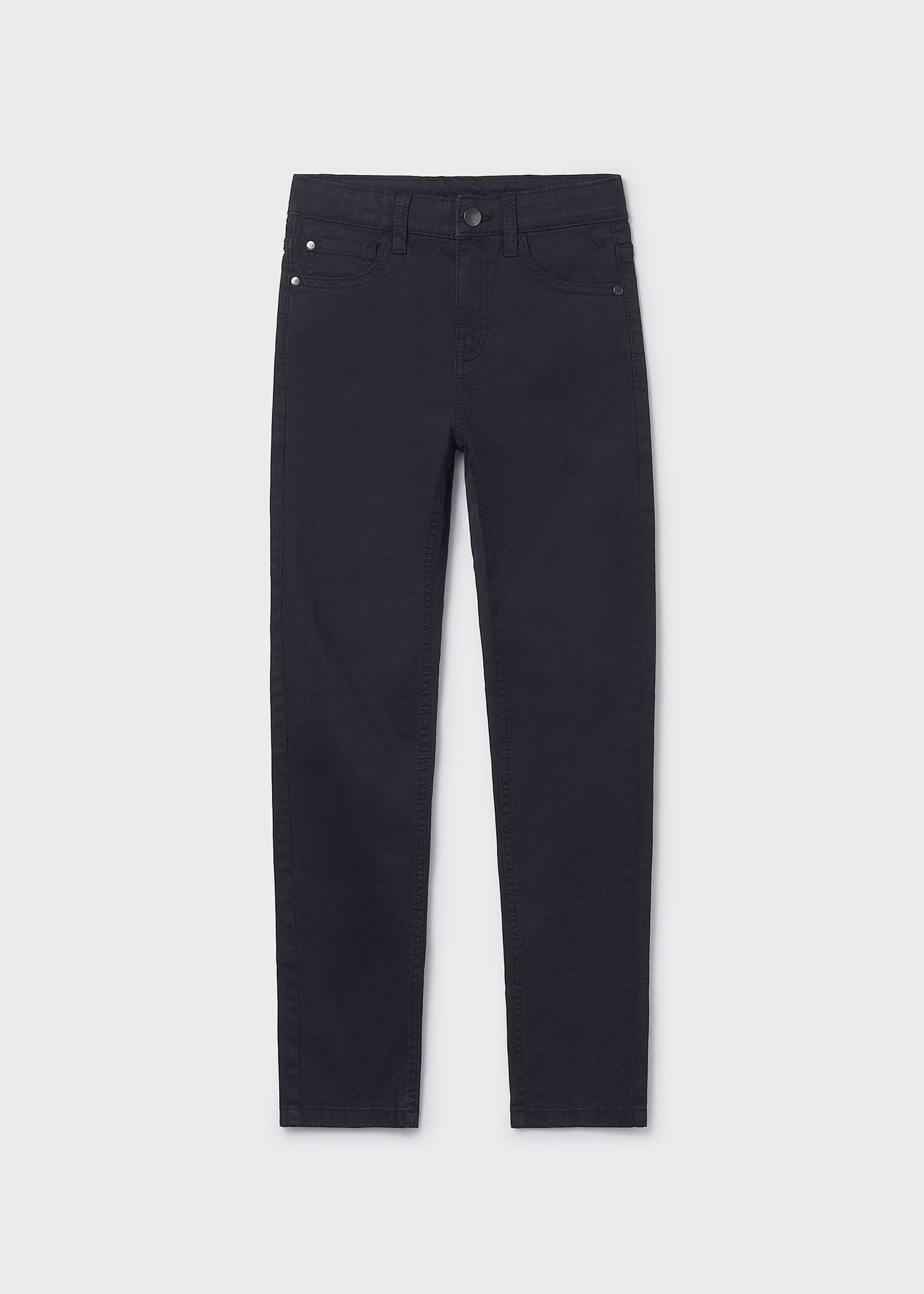 Boys Basic Fitted Trousers