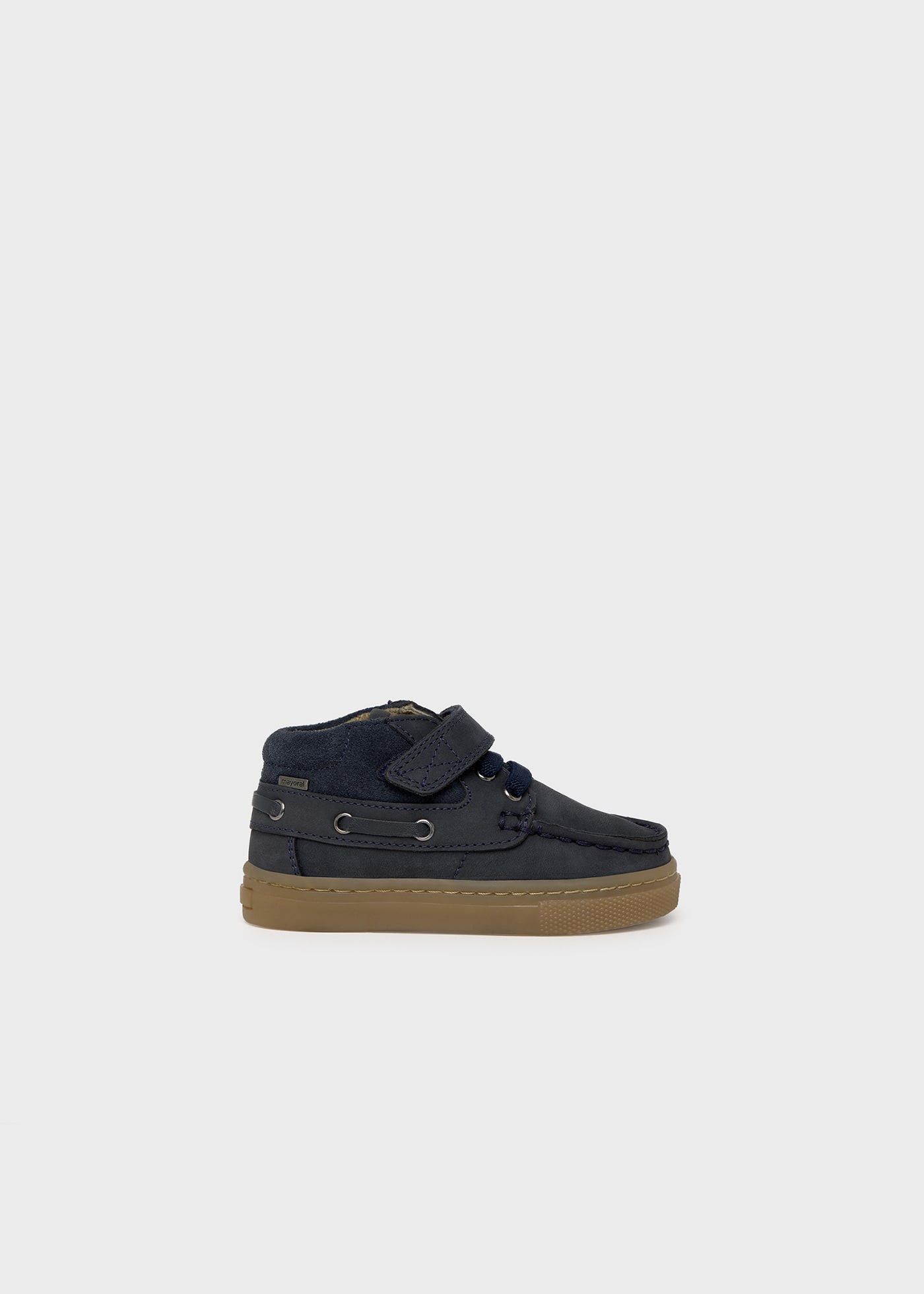 Baby Leather Boat Ankle Boots