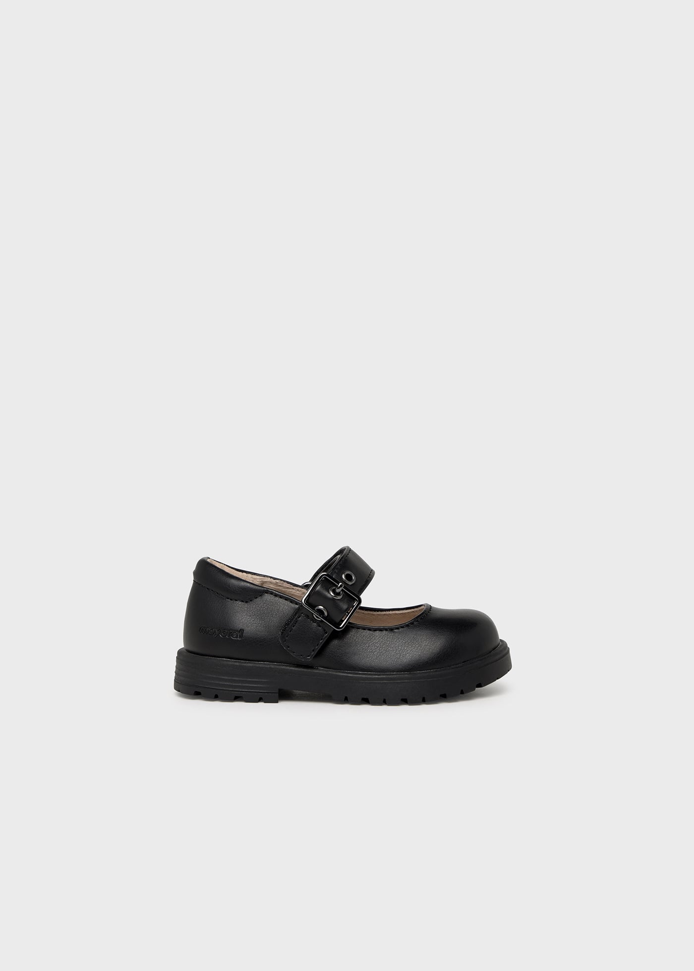Baby Mary Janes with toothed sole