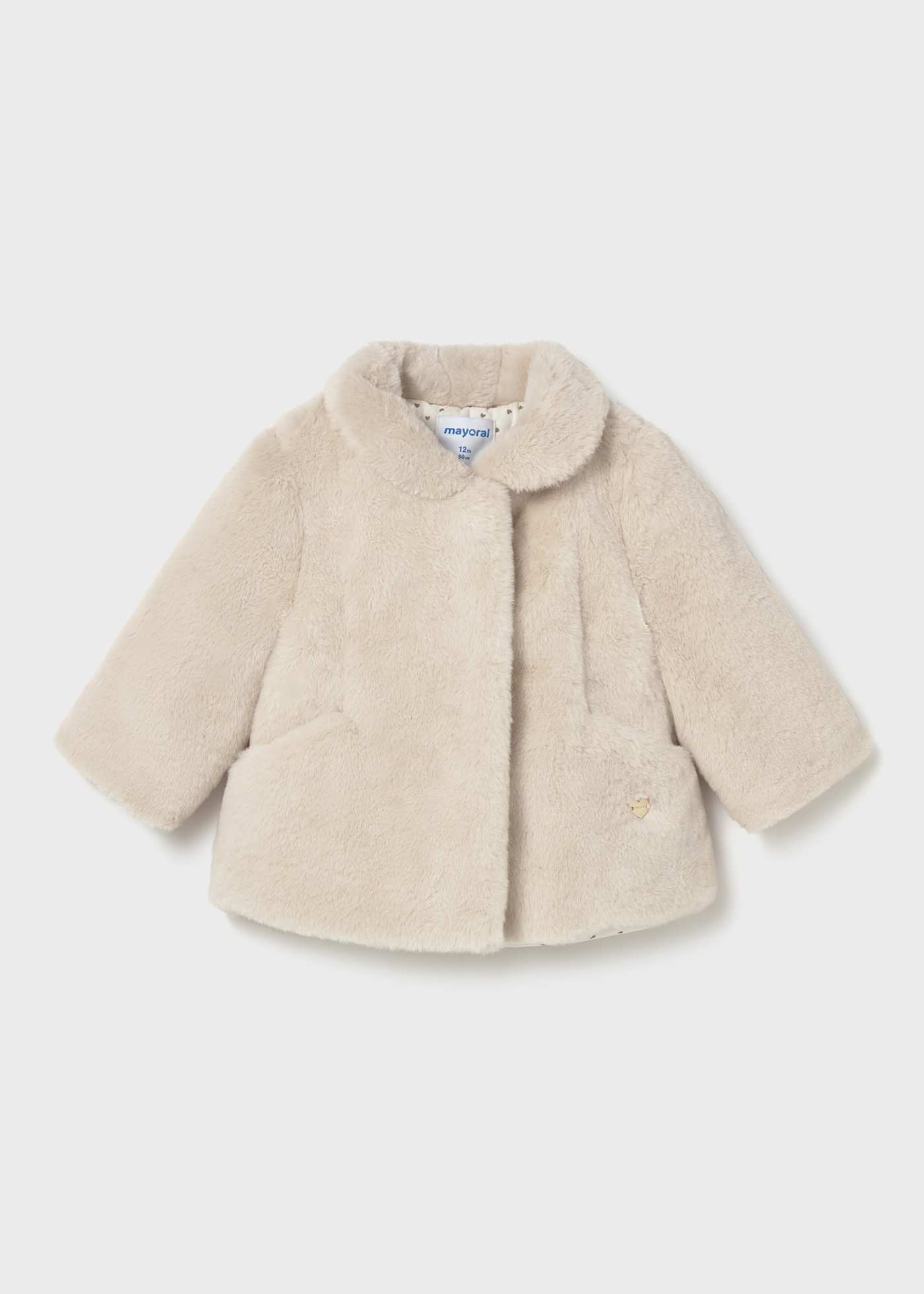 Baby fur coat