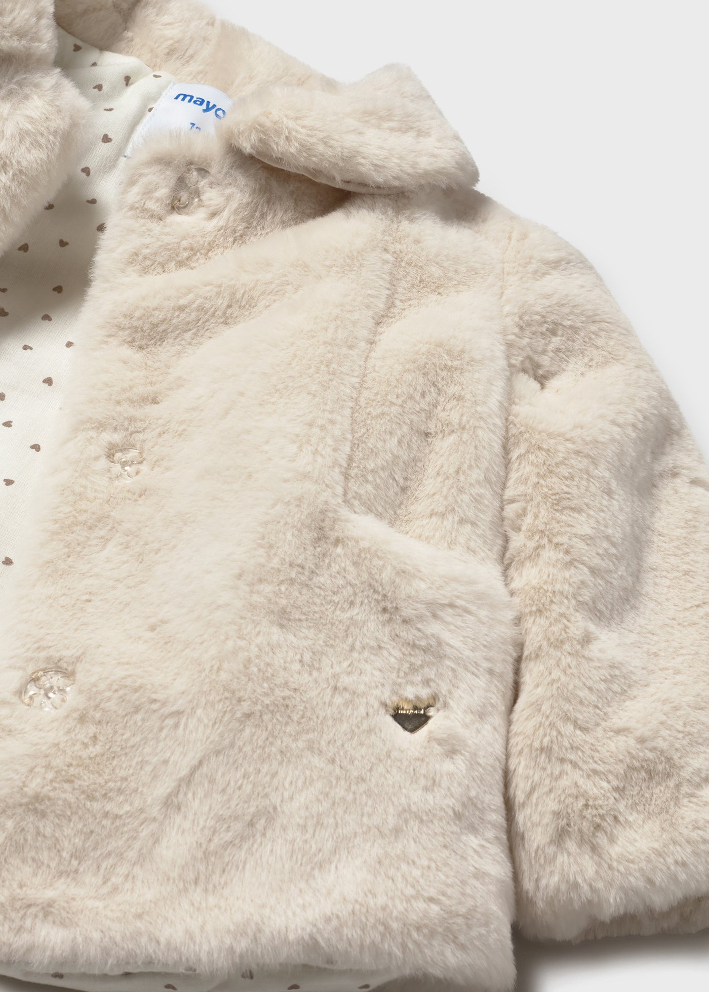 Baby fur coat