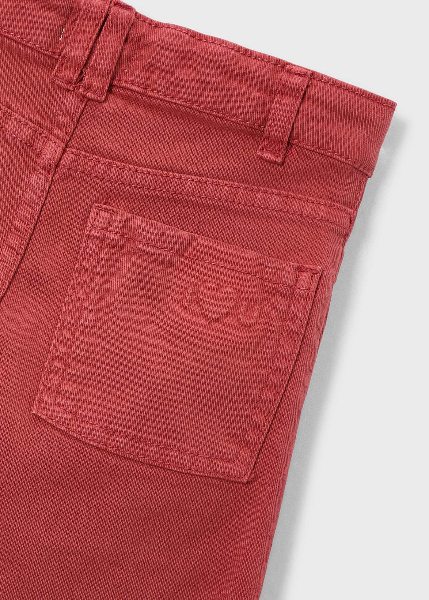 Girls twill trousers