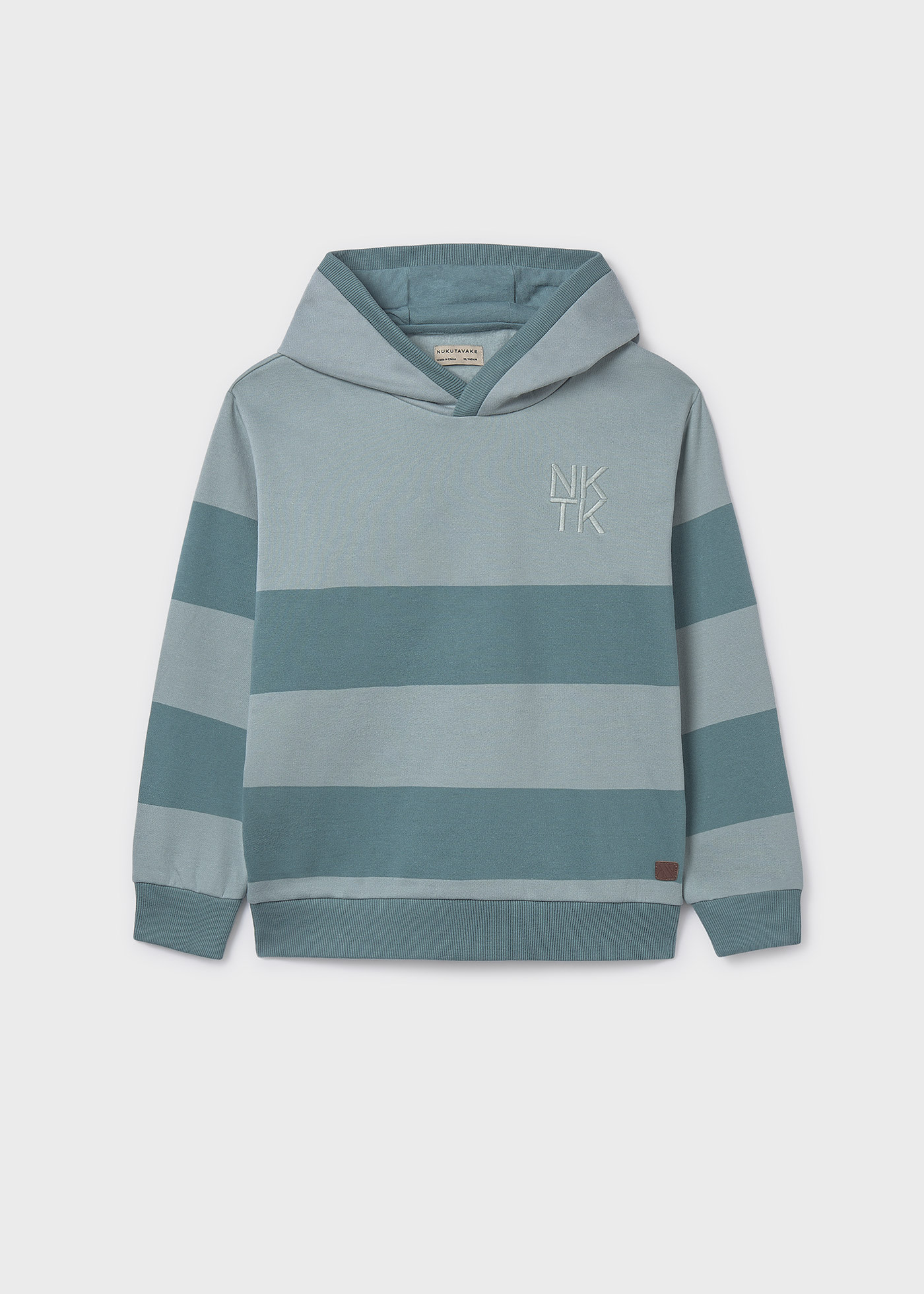 Sweat riscas capuz rapaz