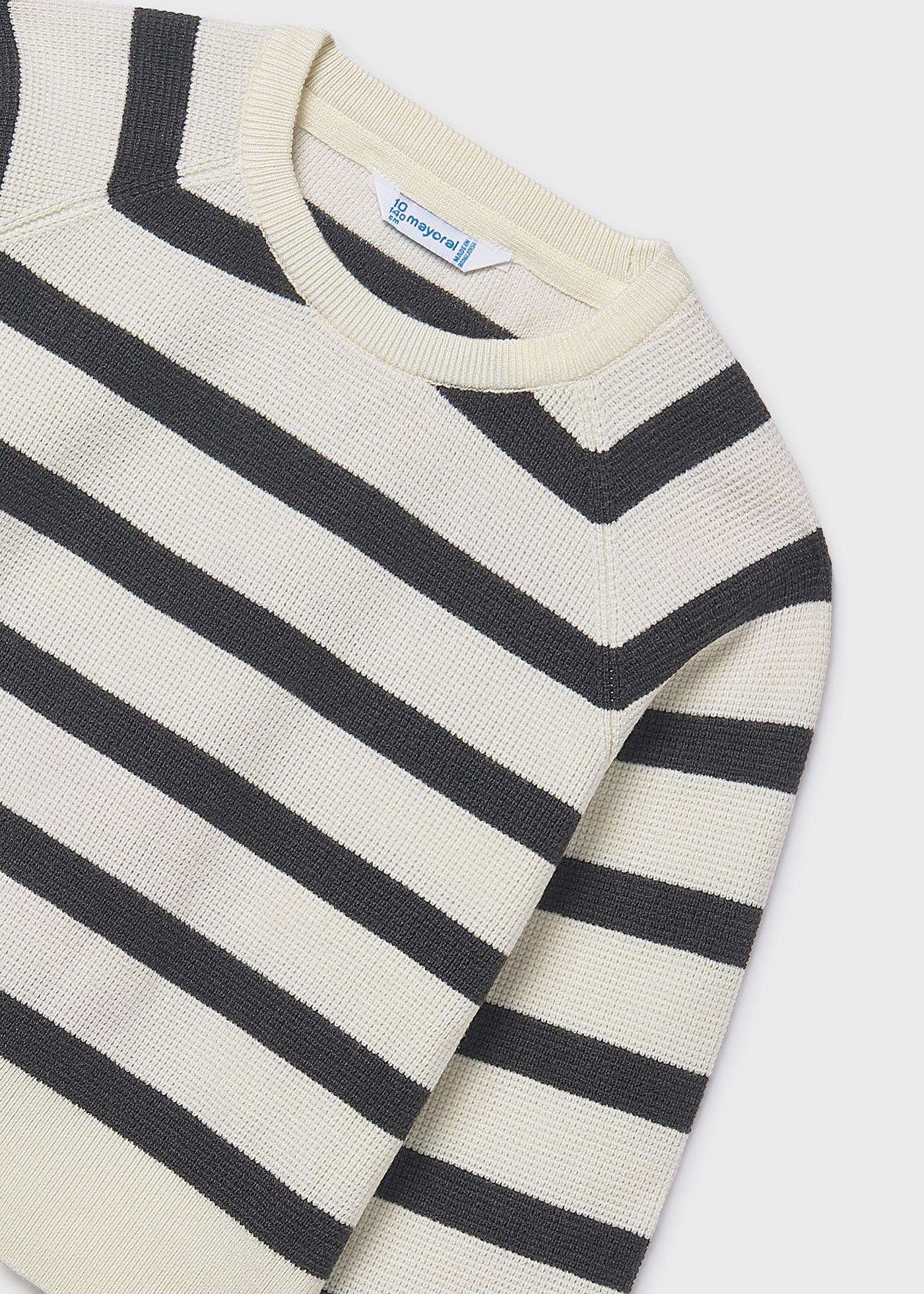 Girls striped jumper