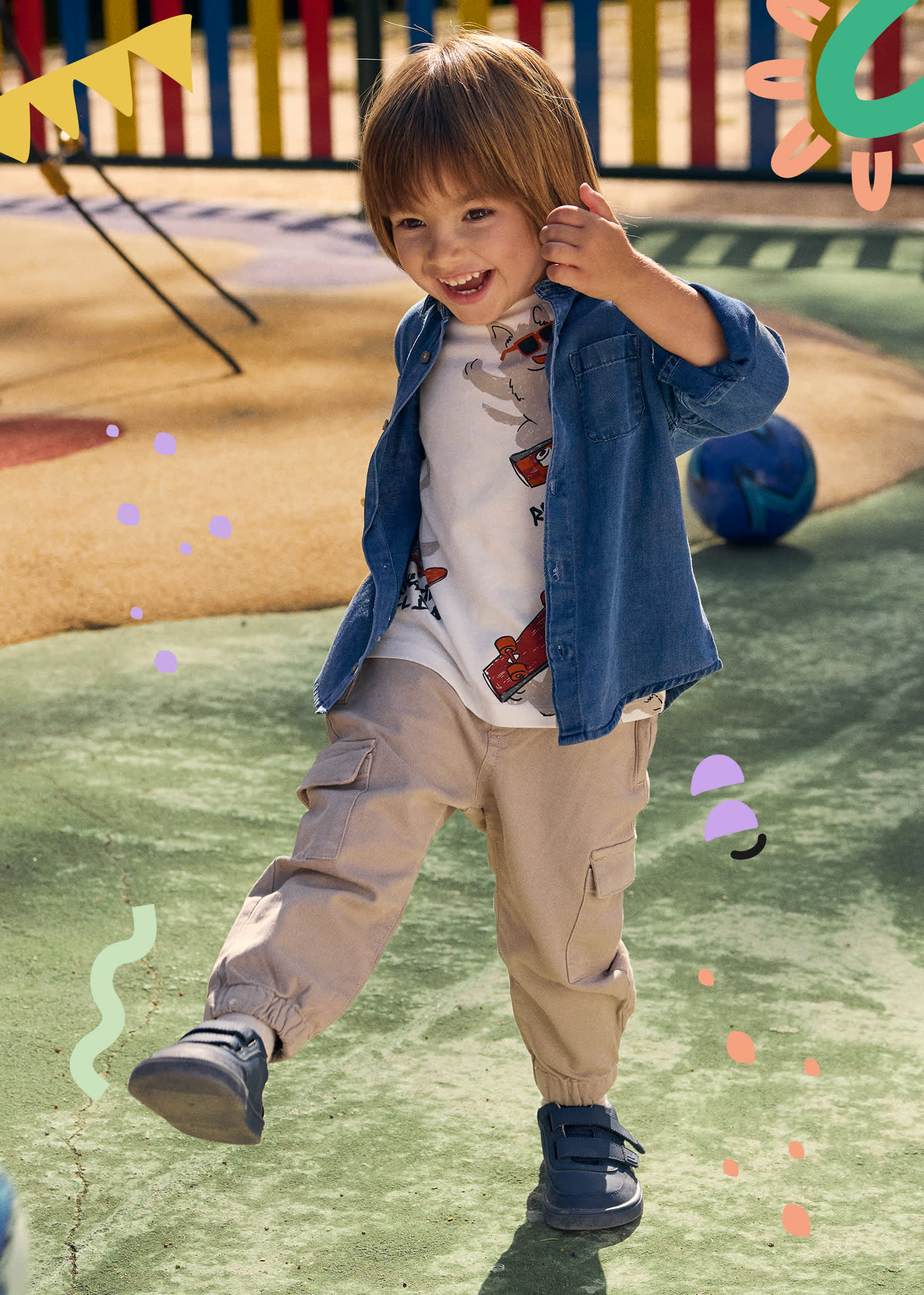 Baby Cargo Pants with Pockets