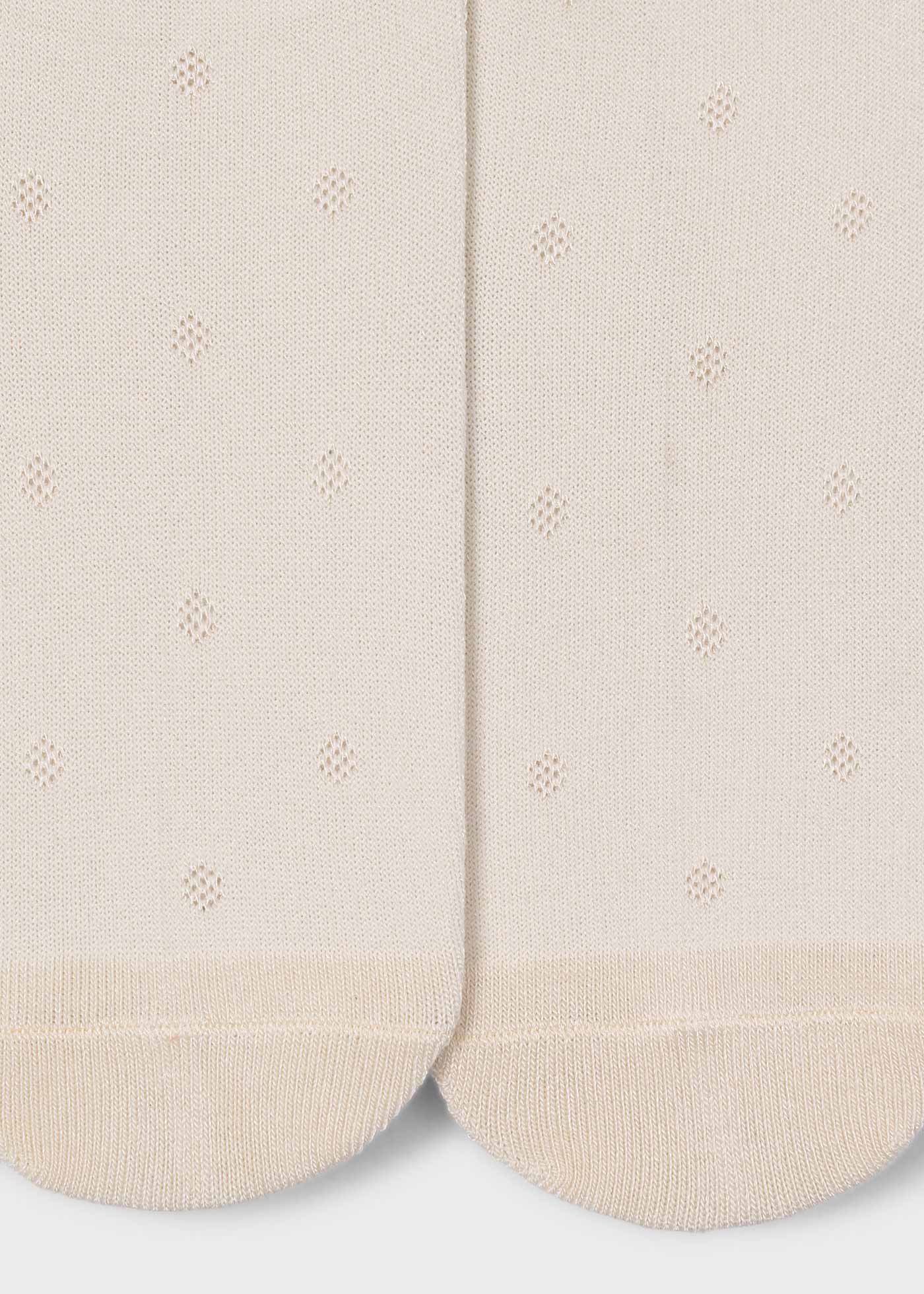 Girls polka dot tights