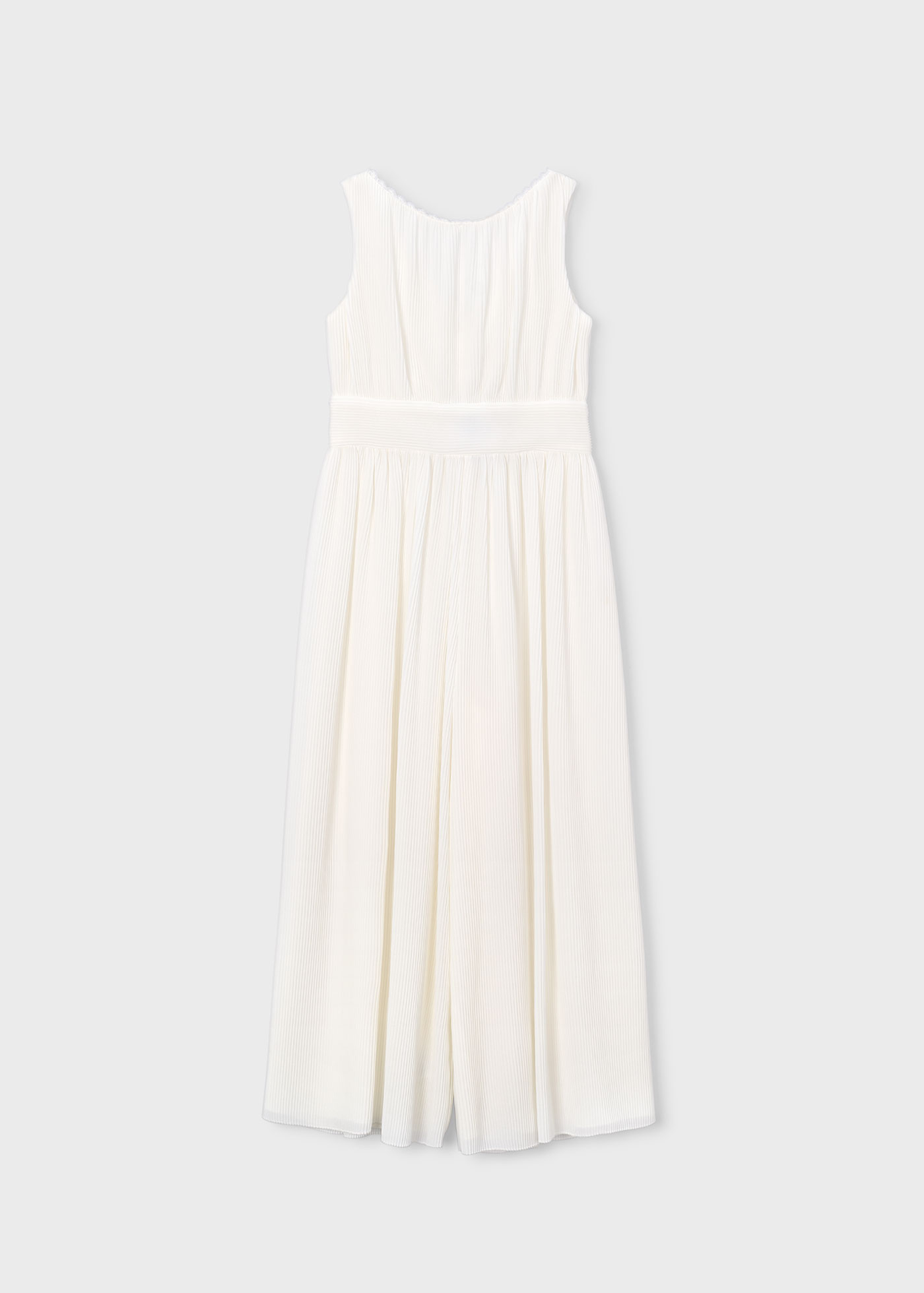 Pleated communion dress