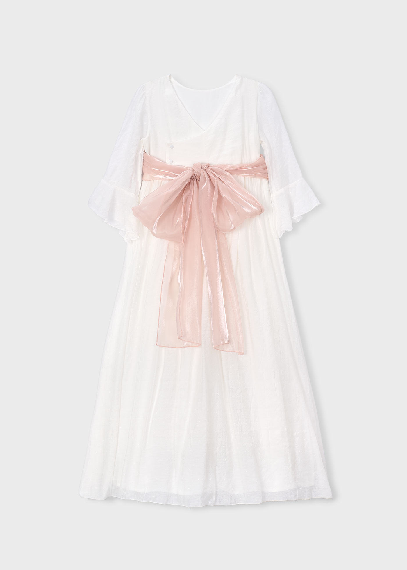 Communion dress print