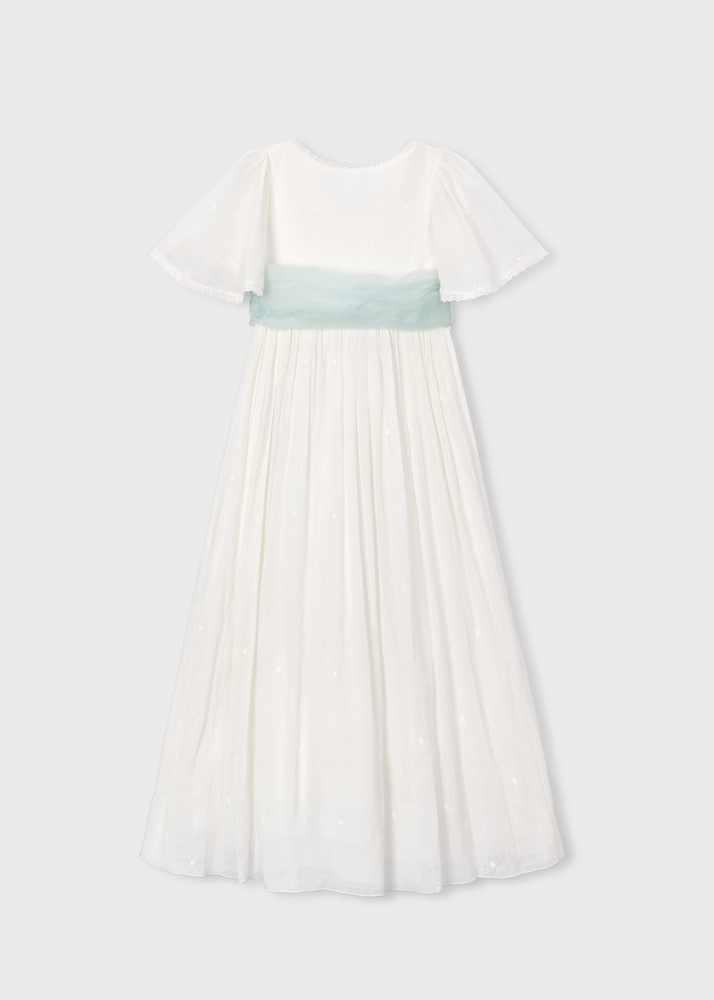 Vestido comunhão bordado menina