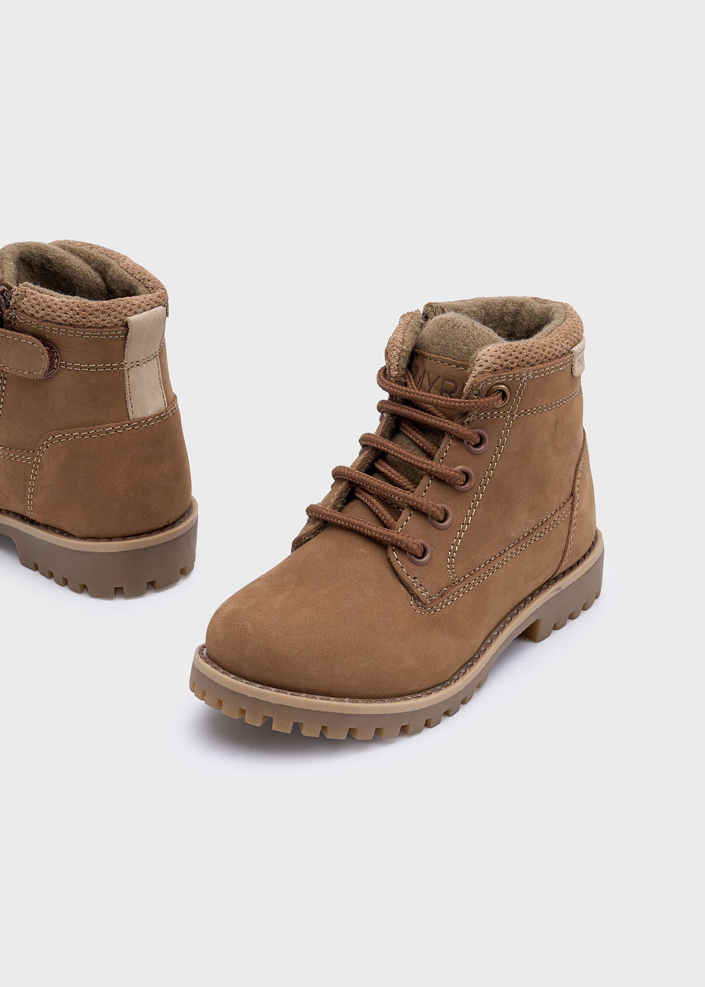 Berg-Halbstiefel Nobuck Jungen