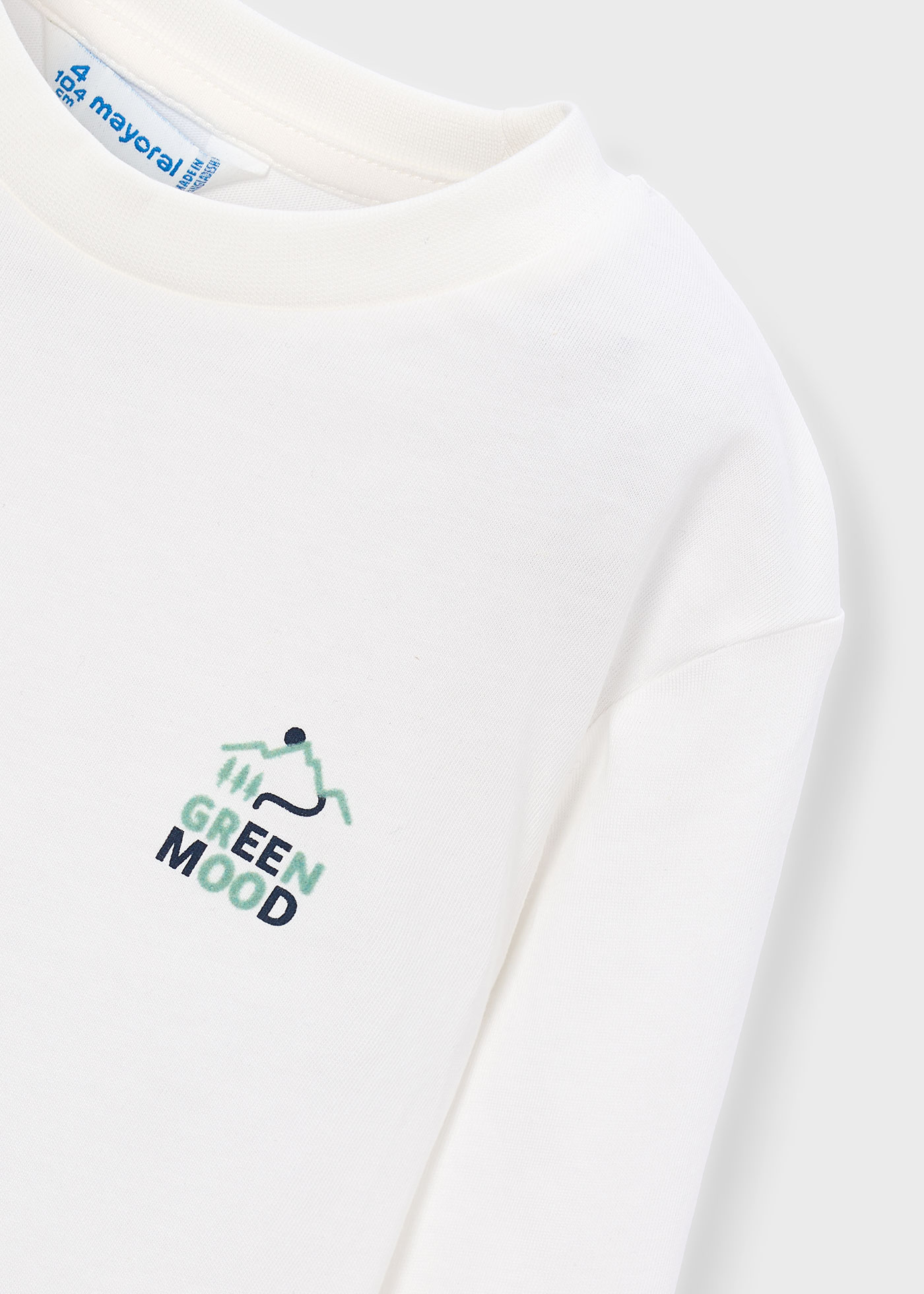 Boy Flocked Mountain T-Shirt