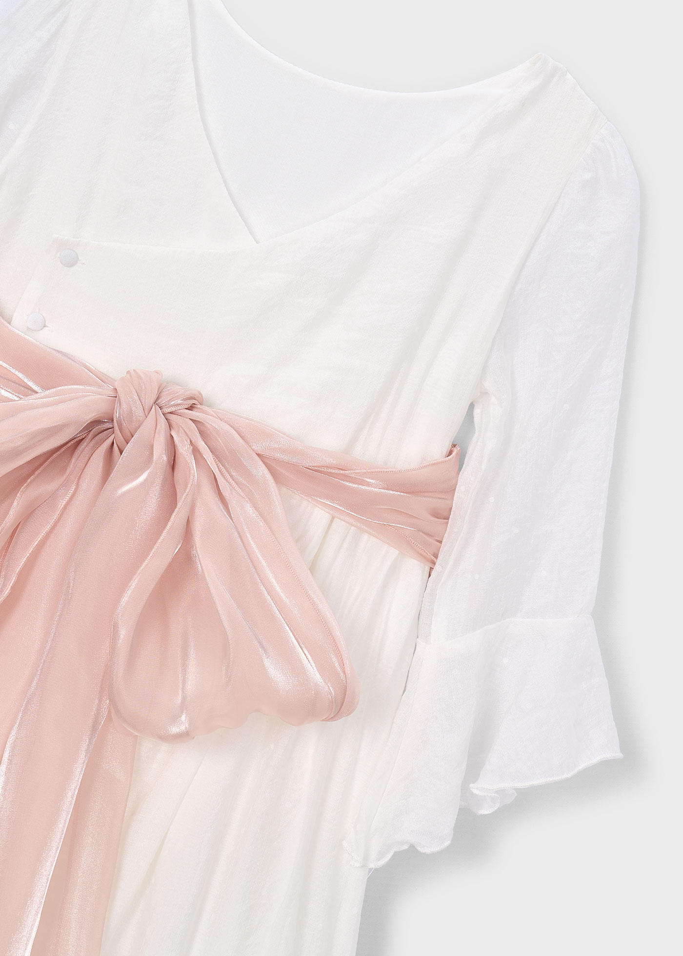 Robe de communion imprimée