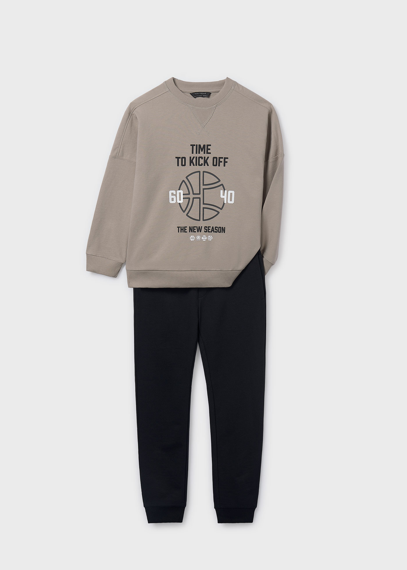 Boys print tracksuit