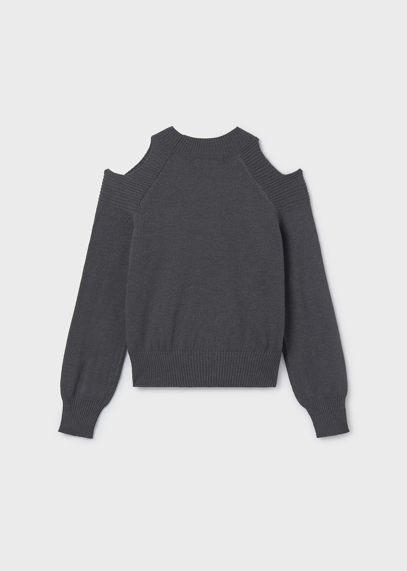 Maglione apertura spalle ragazza