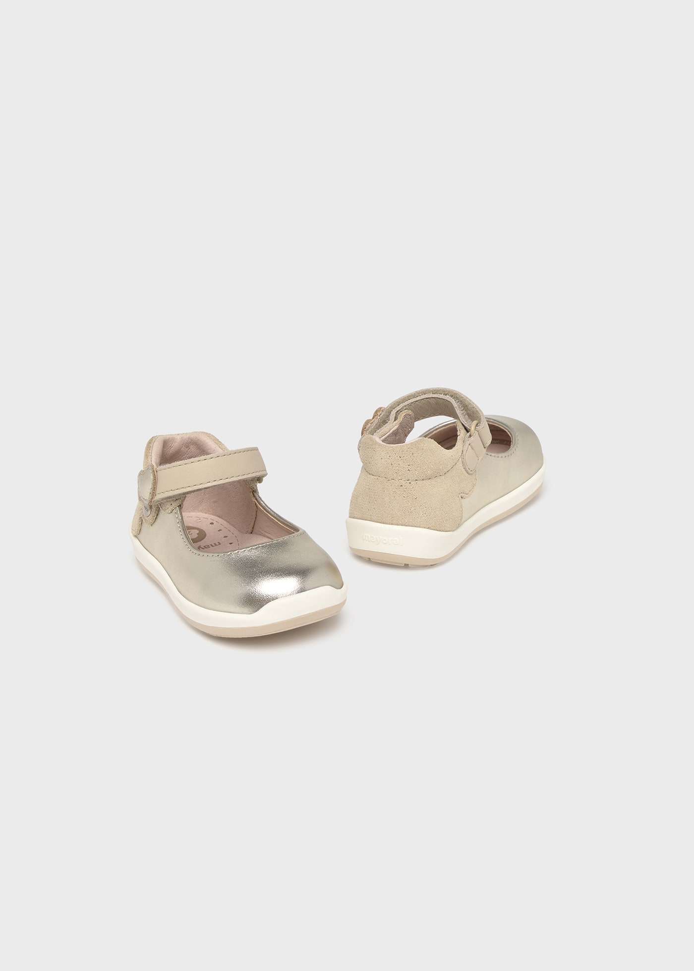Baby Metallic Mary Janes
