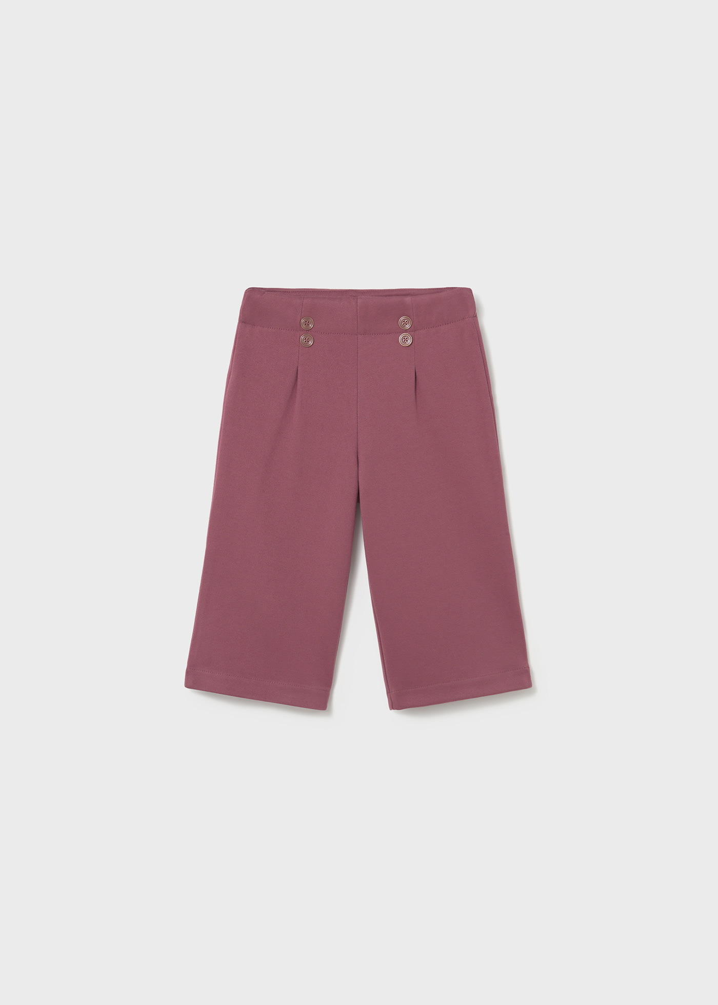 Baby twill knitted trousers