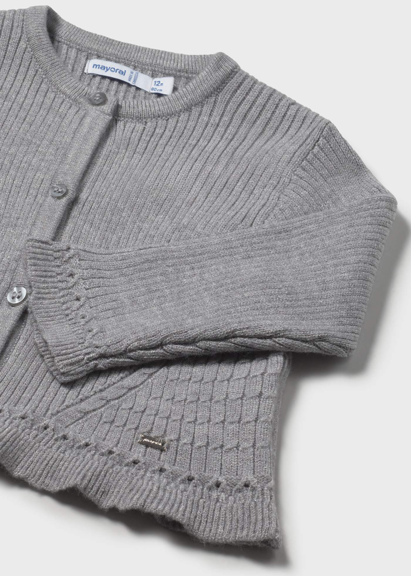 Baby knitted cardigan