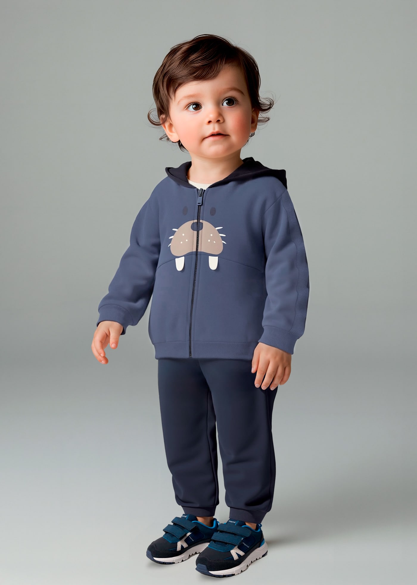 Baby animal motif 3 piece tracksuit
