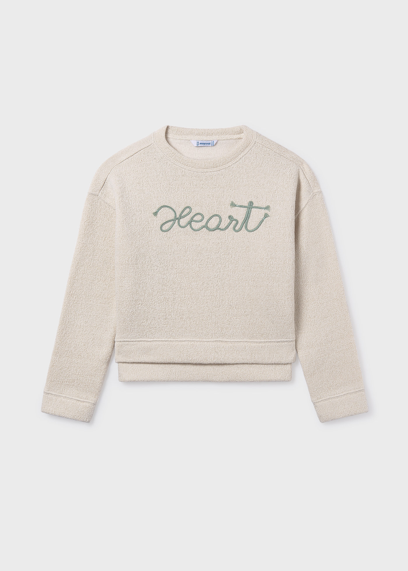 Felpa applicazione ragazza