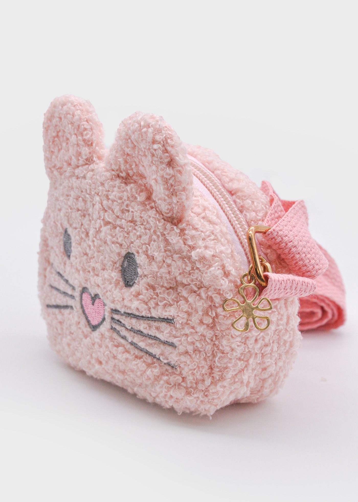 Sac peluche petit chat fille