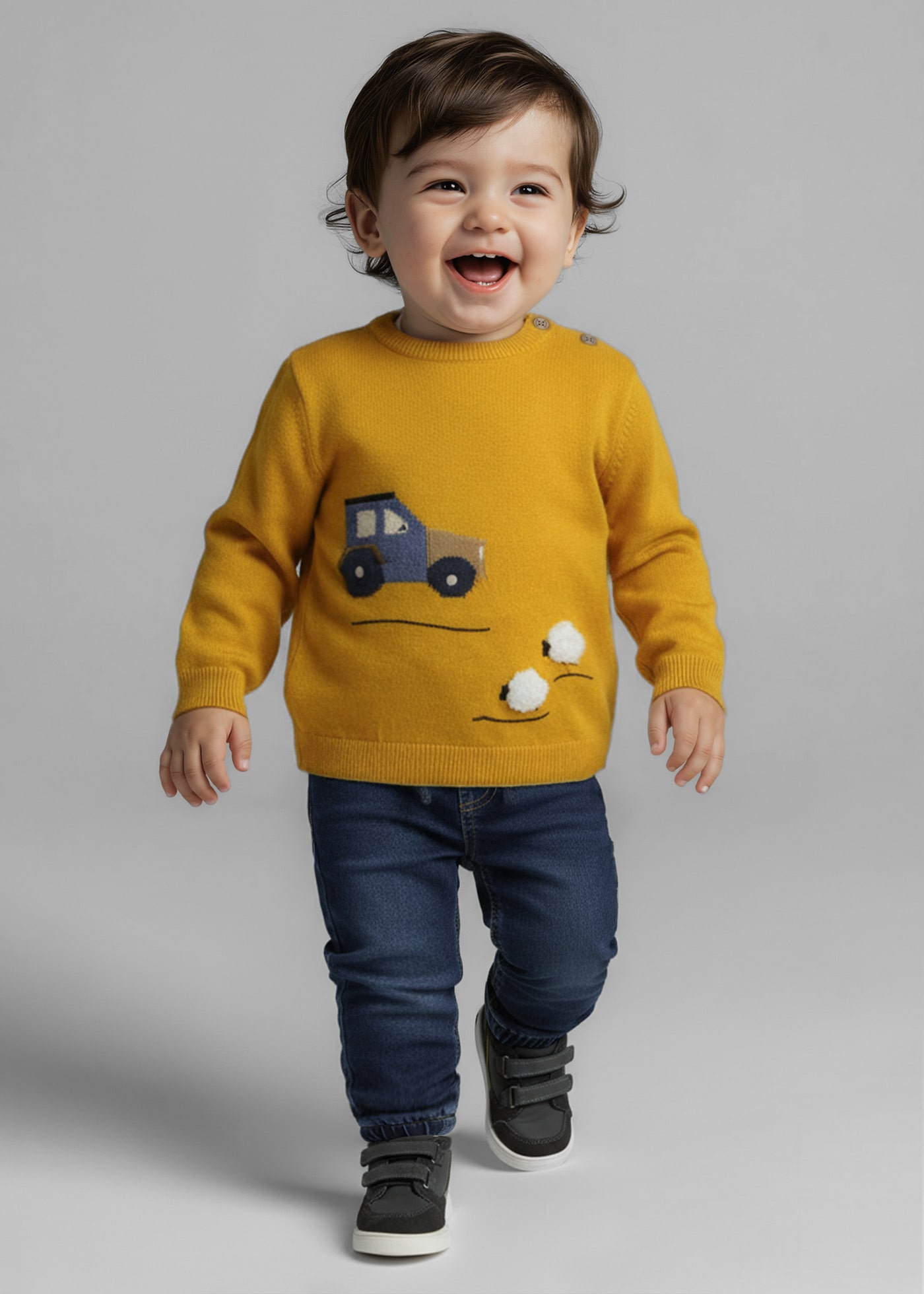 Pantalón vaquero jogger bebé