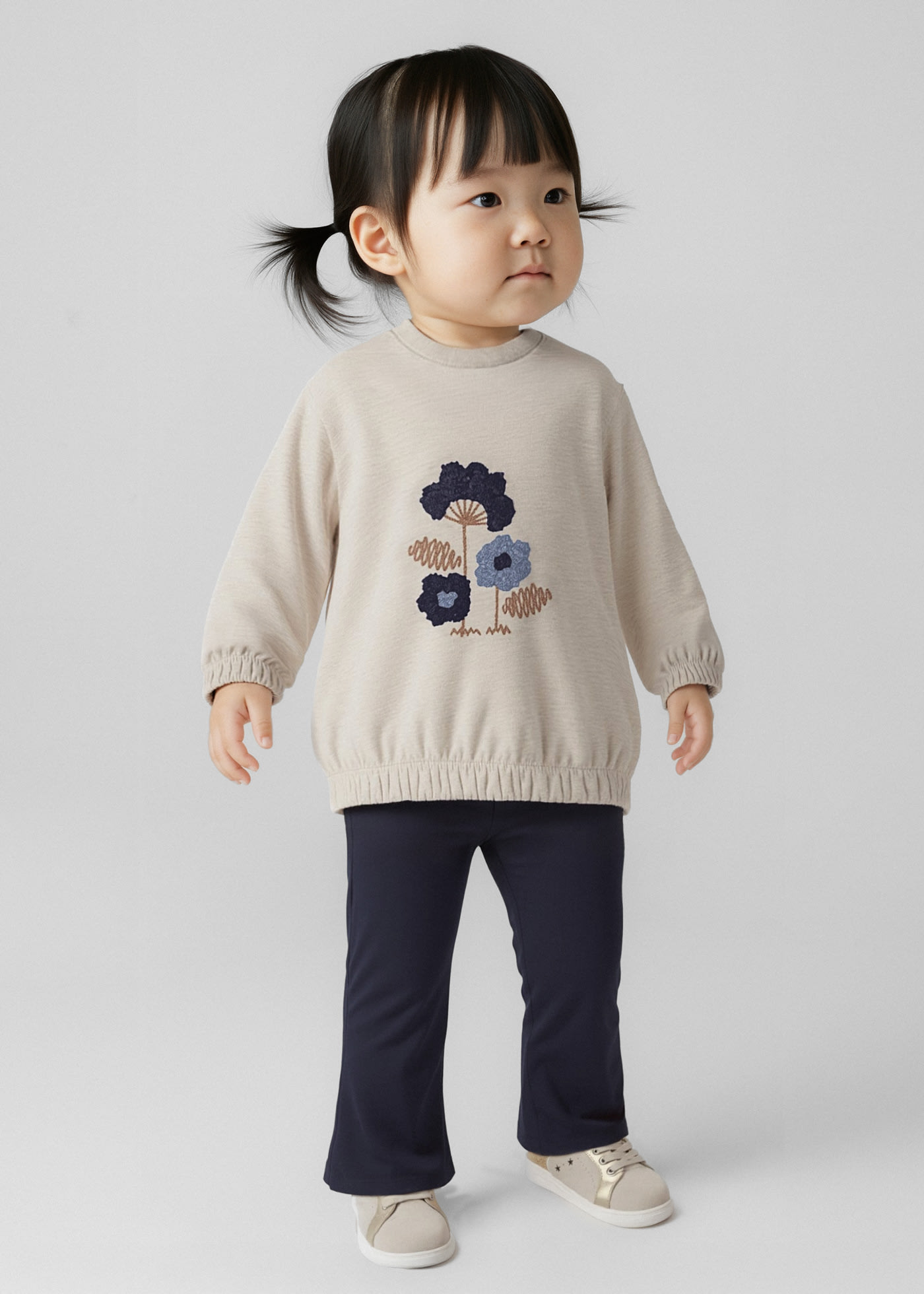 Baby Flare Leggings and Sweatshirt Set Baby Flare Leggings and Sweatshirt Set