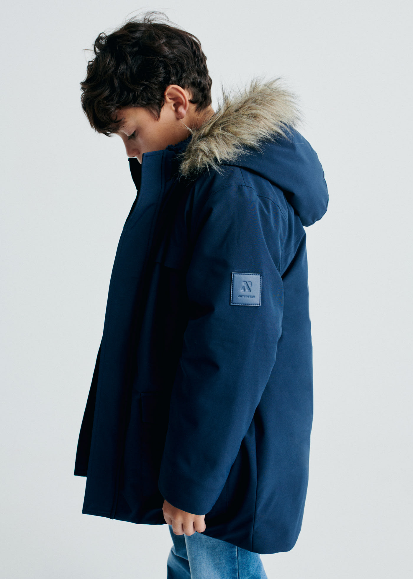 Boy parka coat