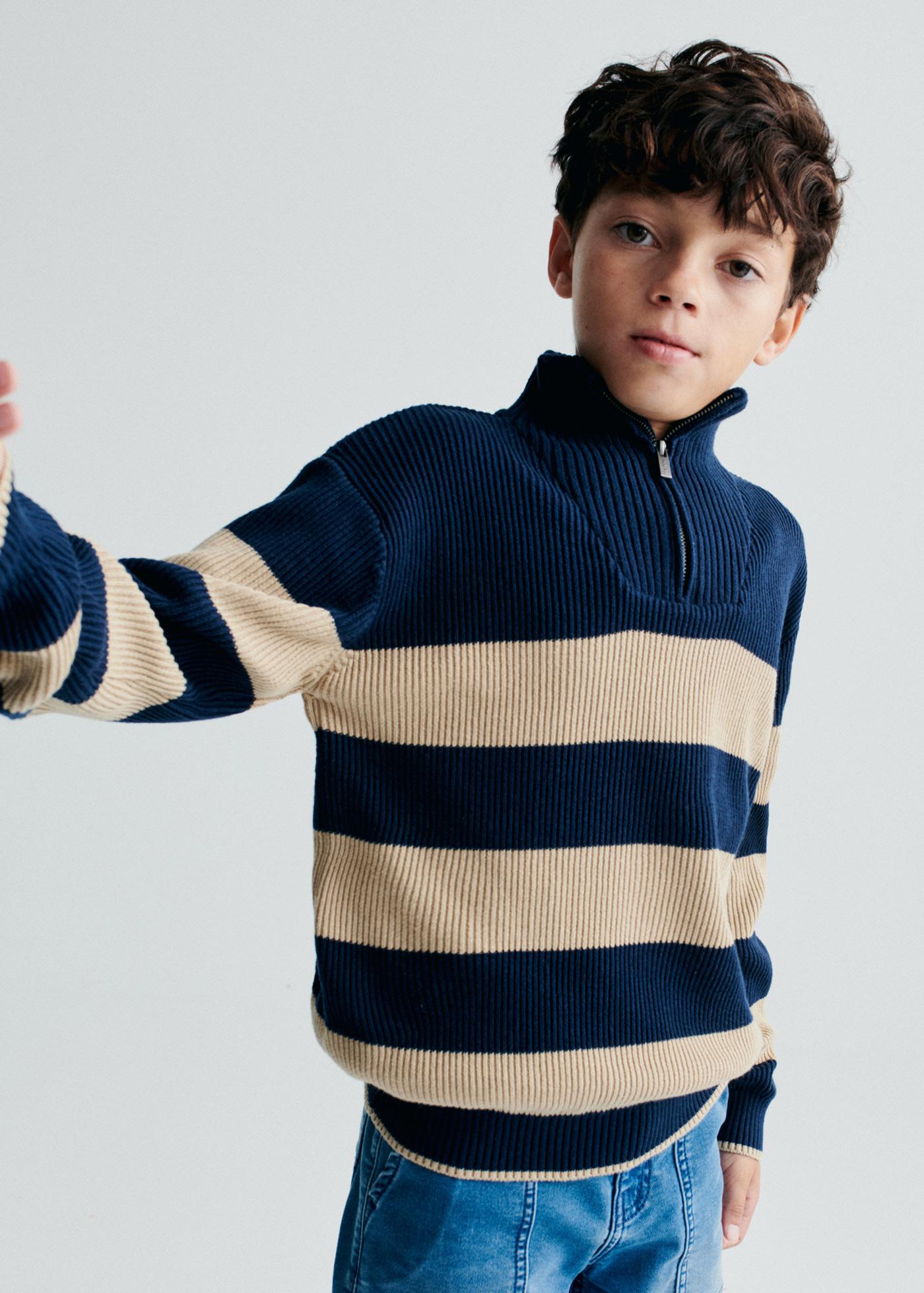 Boys striped jumper