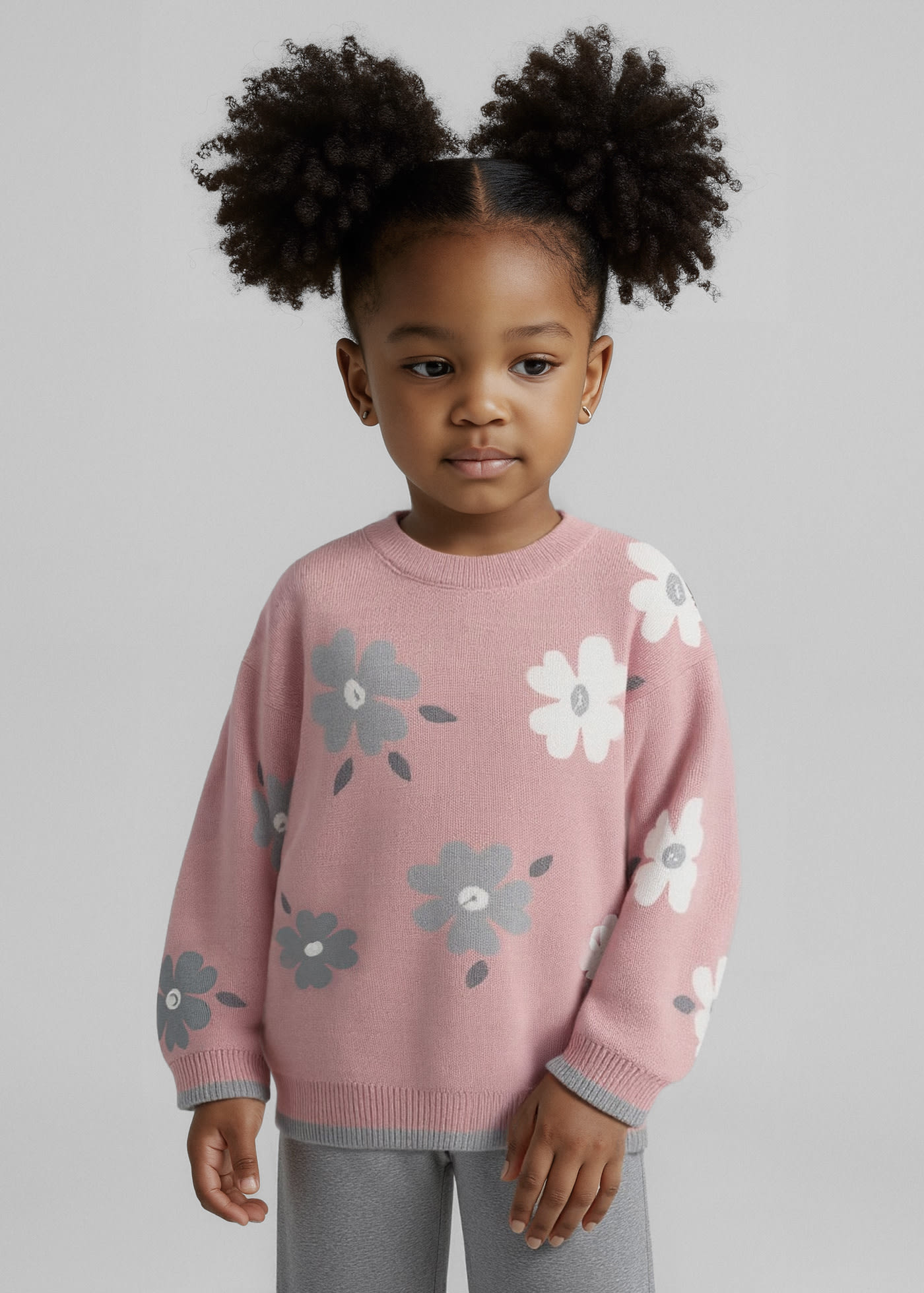 Suéter jacquard niña